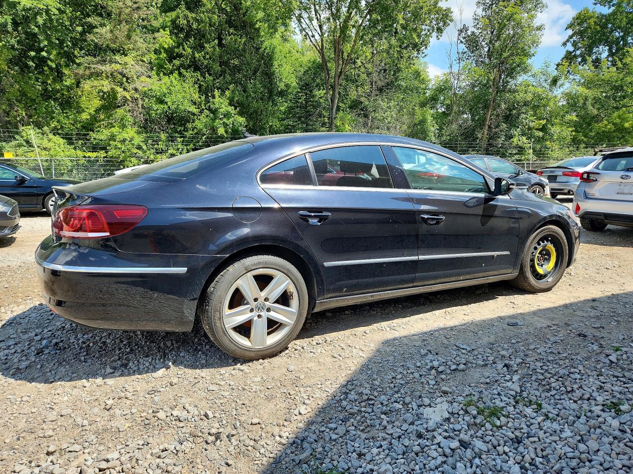 2015 Volkswagen Cc Sport Black vin: WVWBP7AN6FE803561