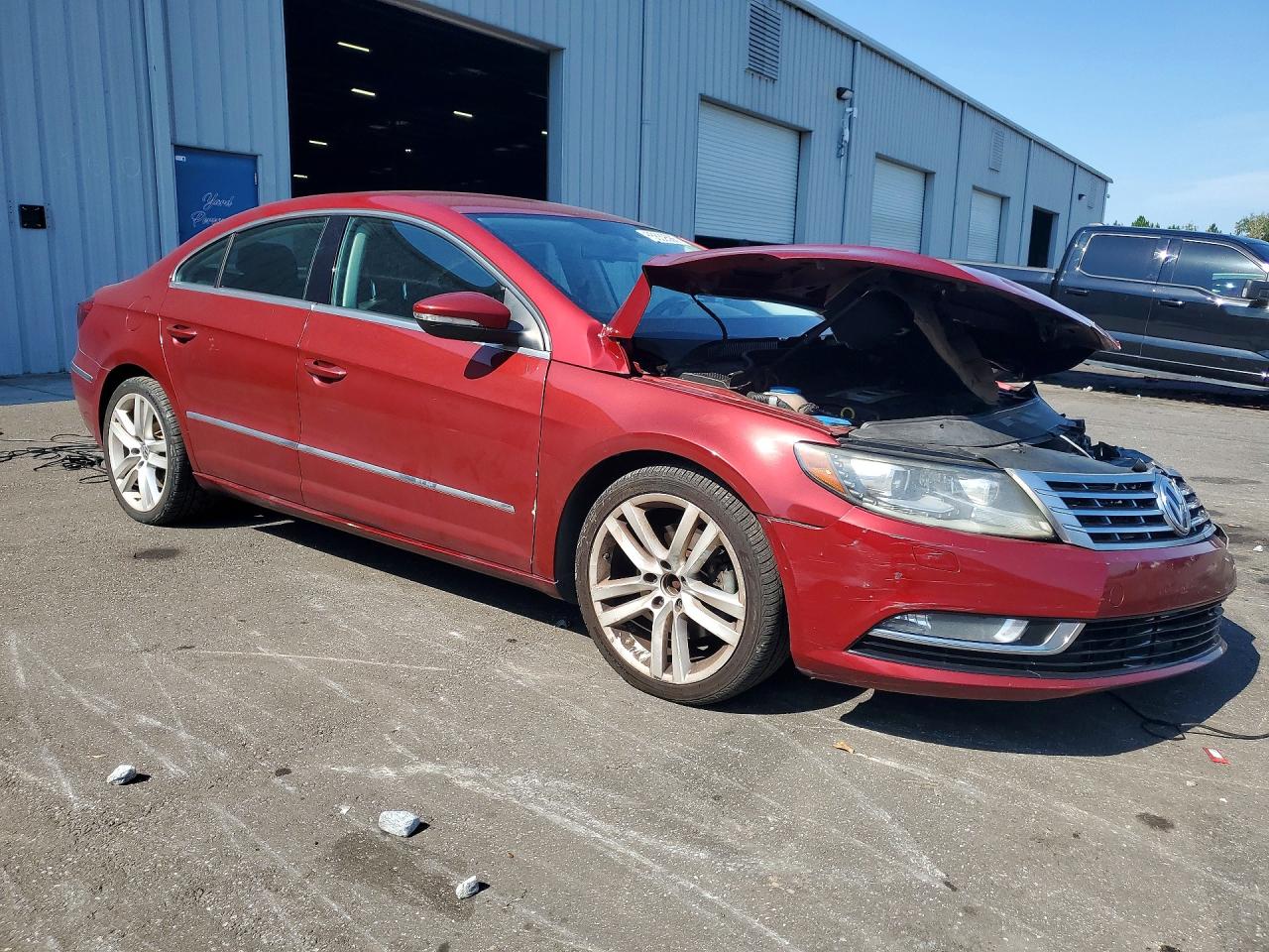 2015 Volkswagen Cc Sport Red vin: WVWBP7AN6FE812647