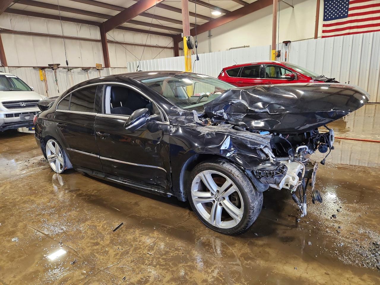 2015 Volkswagen Cc Sport Black vin: WVWBP7AN6FE820344