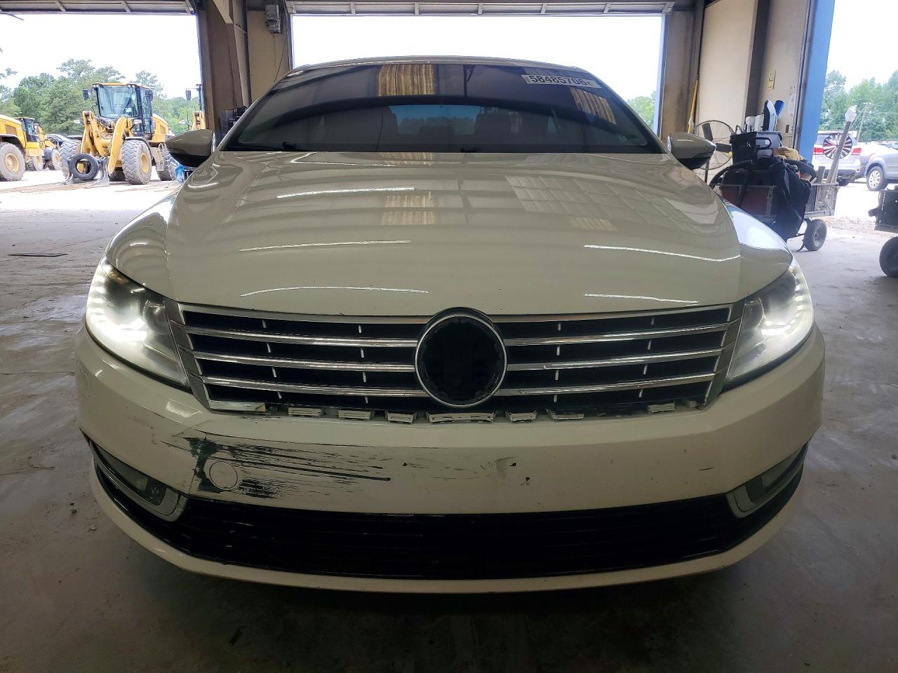 2013 Volkswagen Cc Sport White vin: WVWBP7AN7DE524570