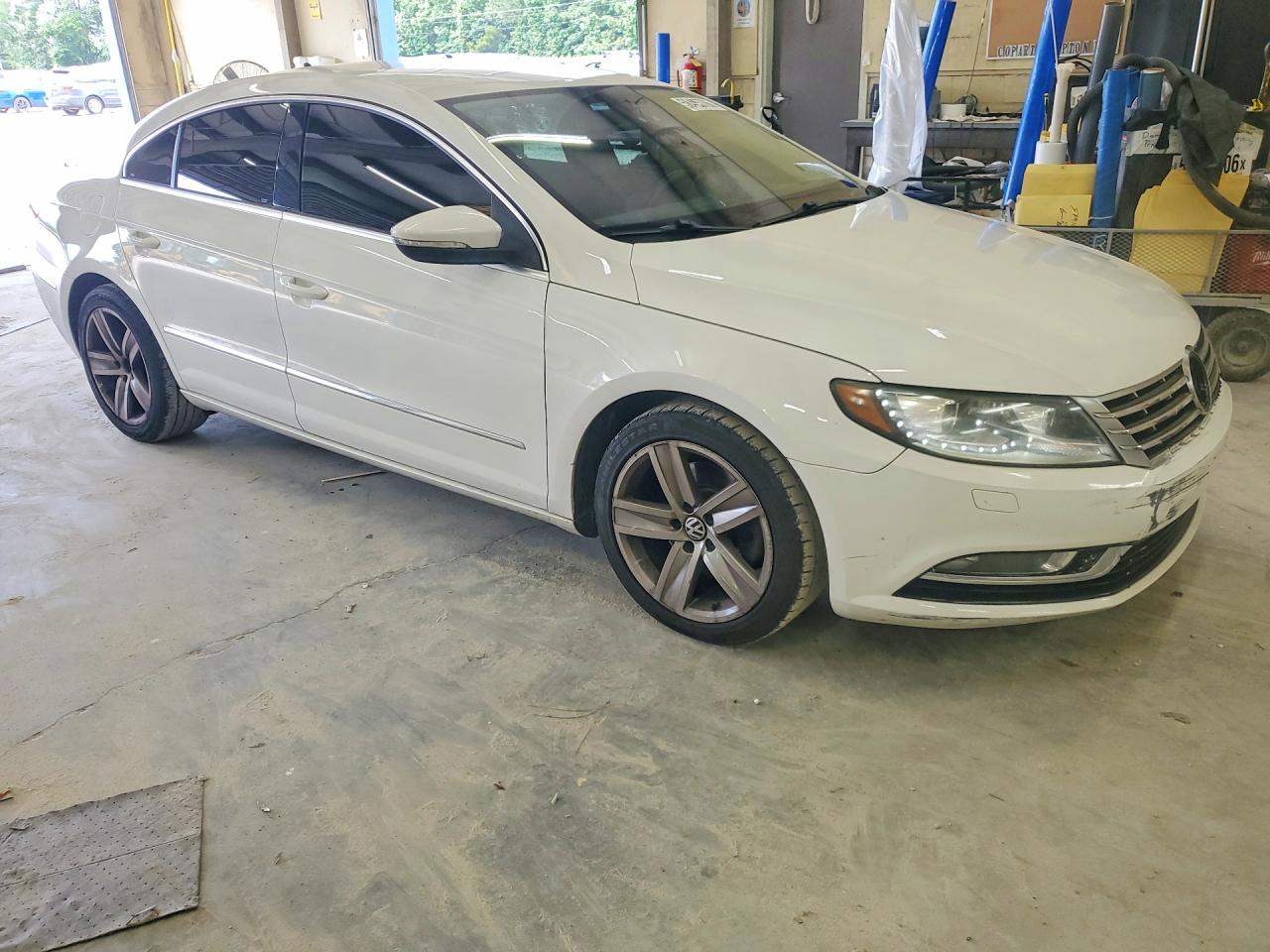 2013 Volkswagen Cc Sport White vin: WVWBP7AN7DE524570