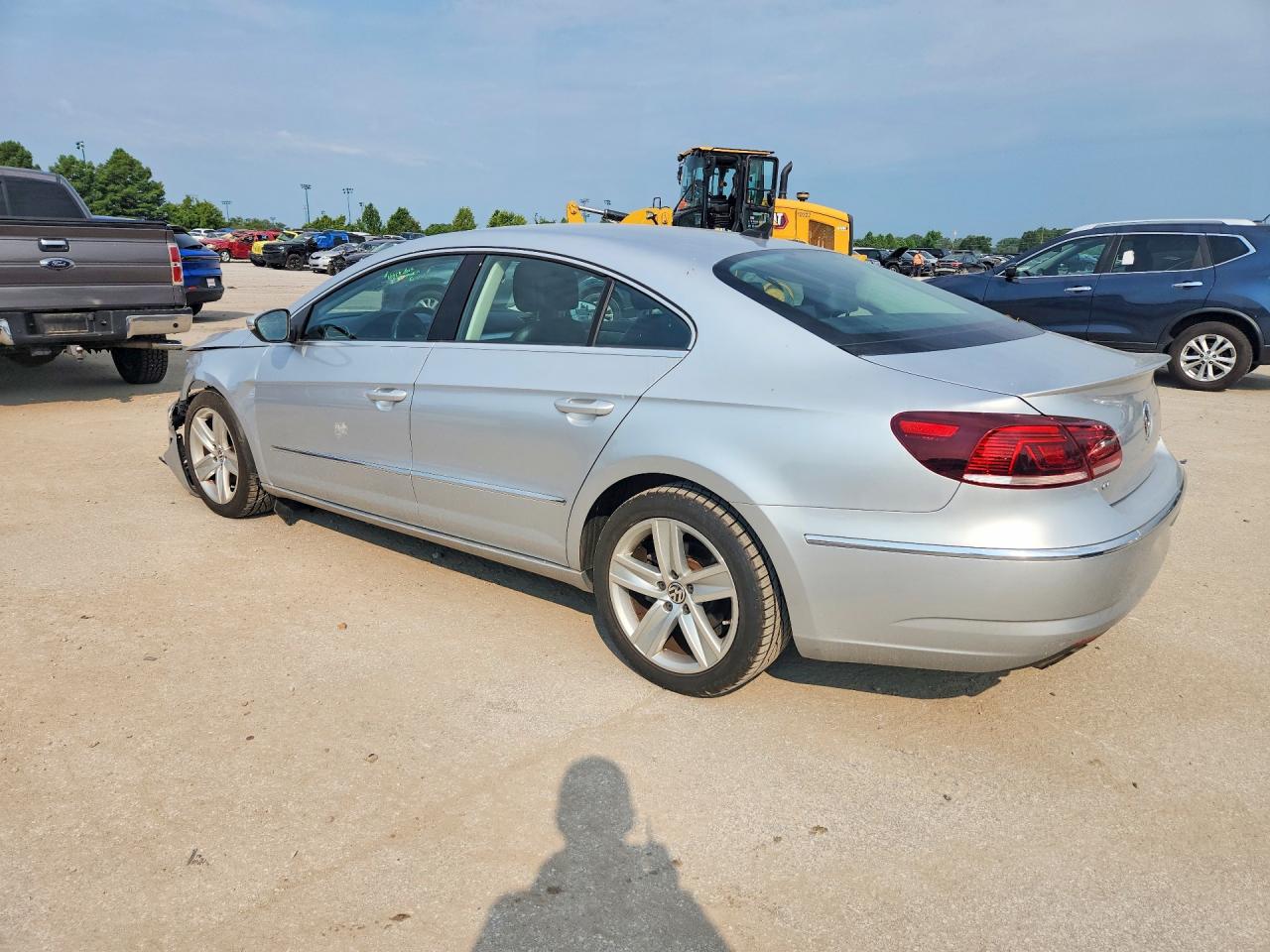 2014 Volkswagen Cc Sport Silver vin: WVWBP7AN7EE517104