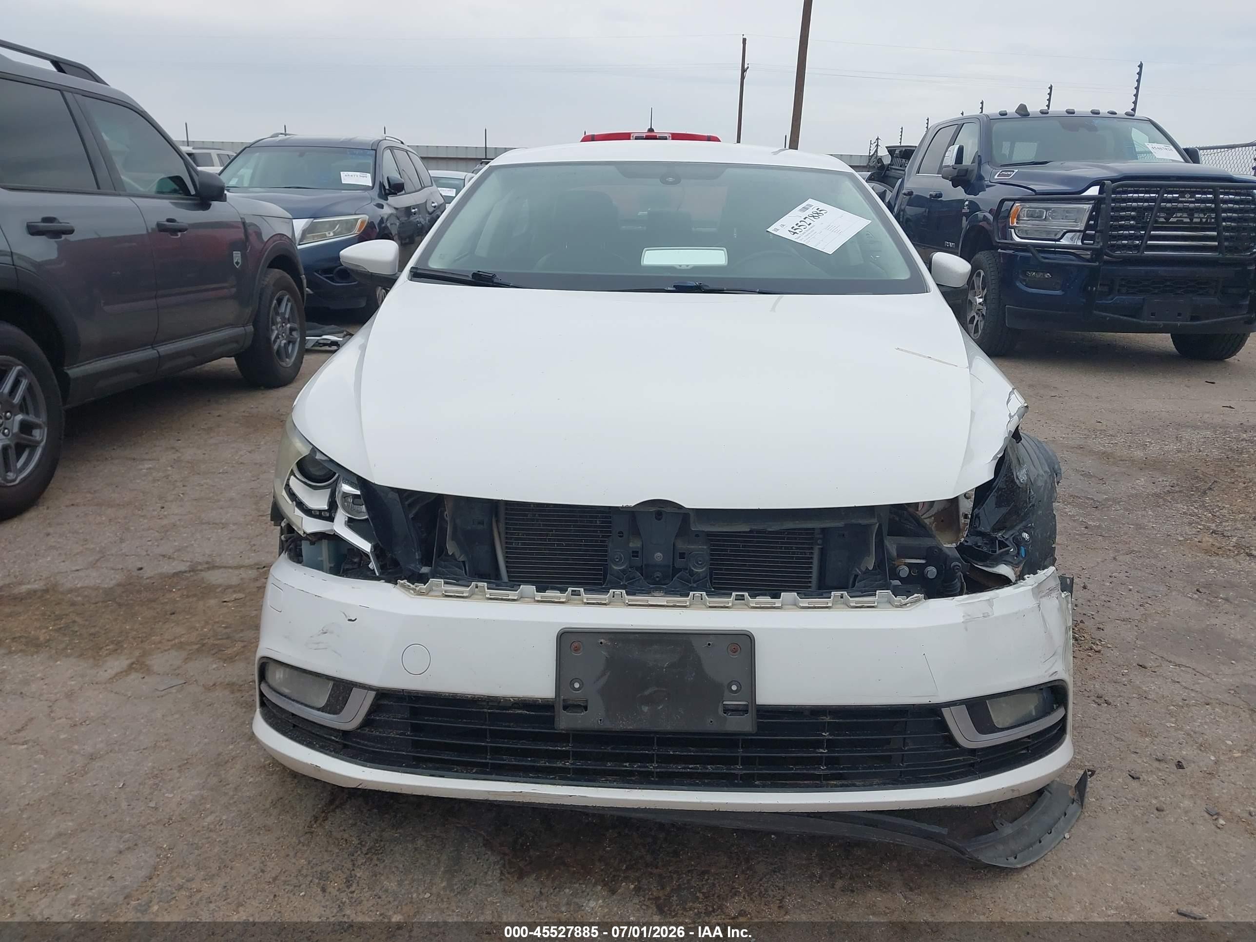 2014 Volkswagen Cc 2.0t Sport White vin: WVWBP7AN7EE526188