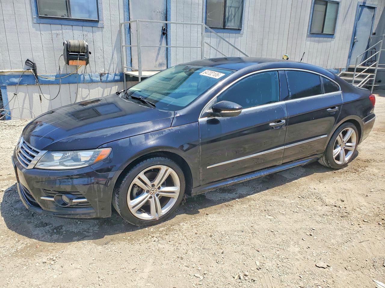 2014 Volkswagen Cc Sport Black vin: WVWBP7AN7EE531942