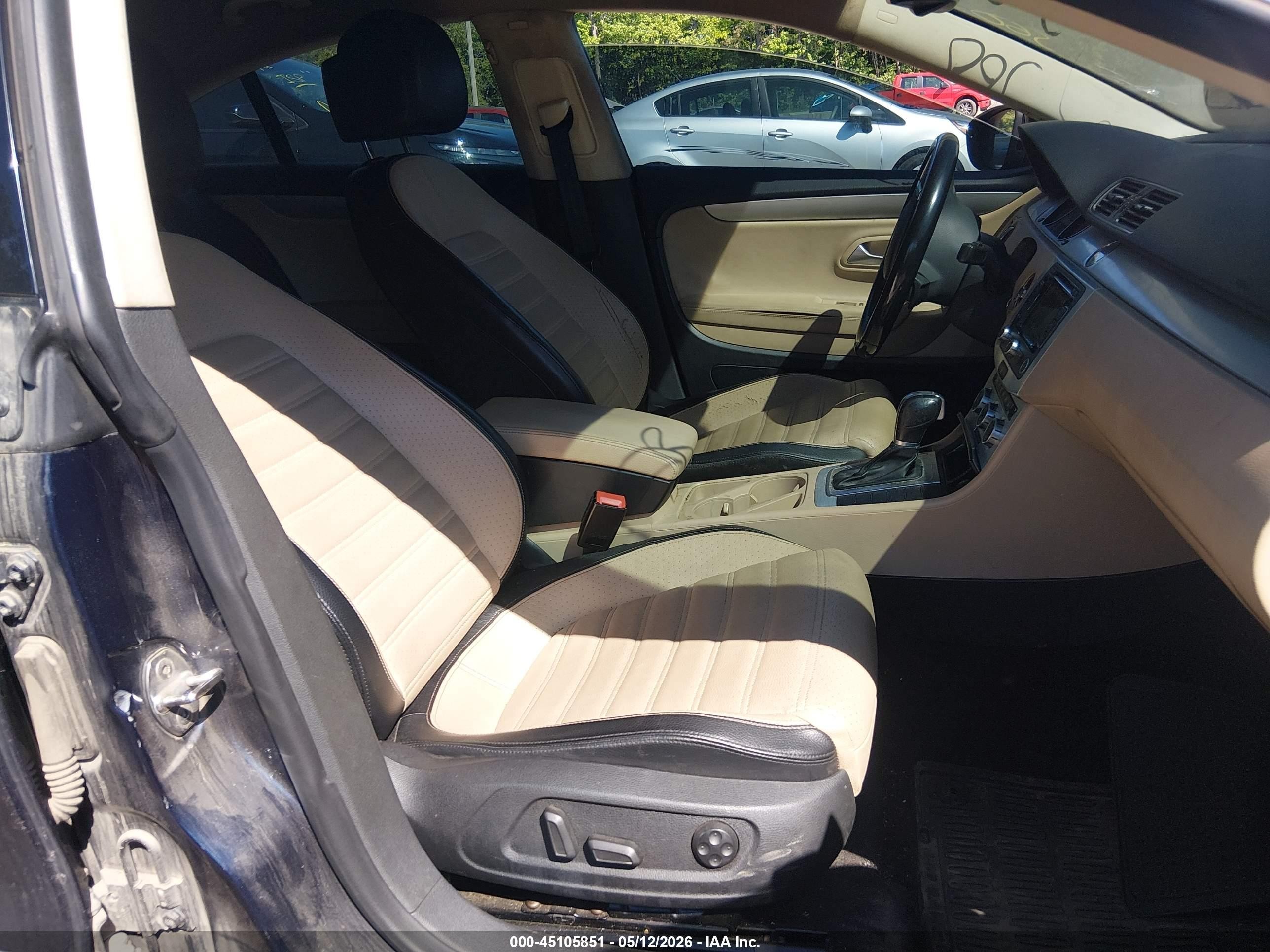 2014 Volkswagen Cc 2.0t R-line Blue vin: WVWBP7AN7EE538714