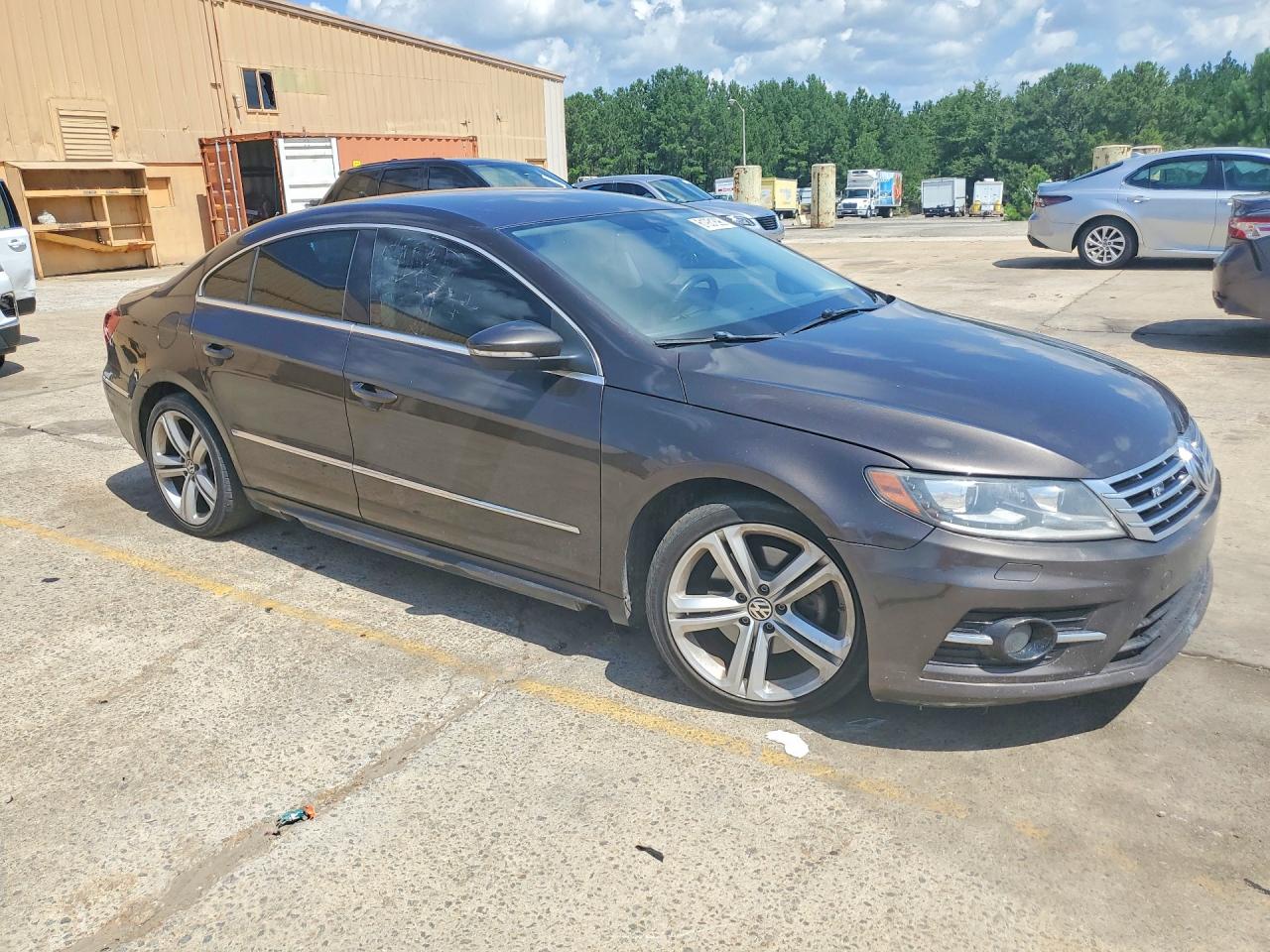 2015 Volkswagen Cc Sport Brown vin: WVWBP7AN7FE800734