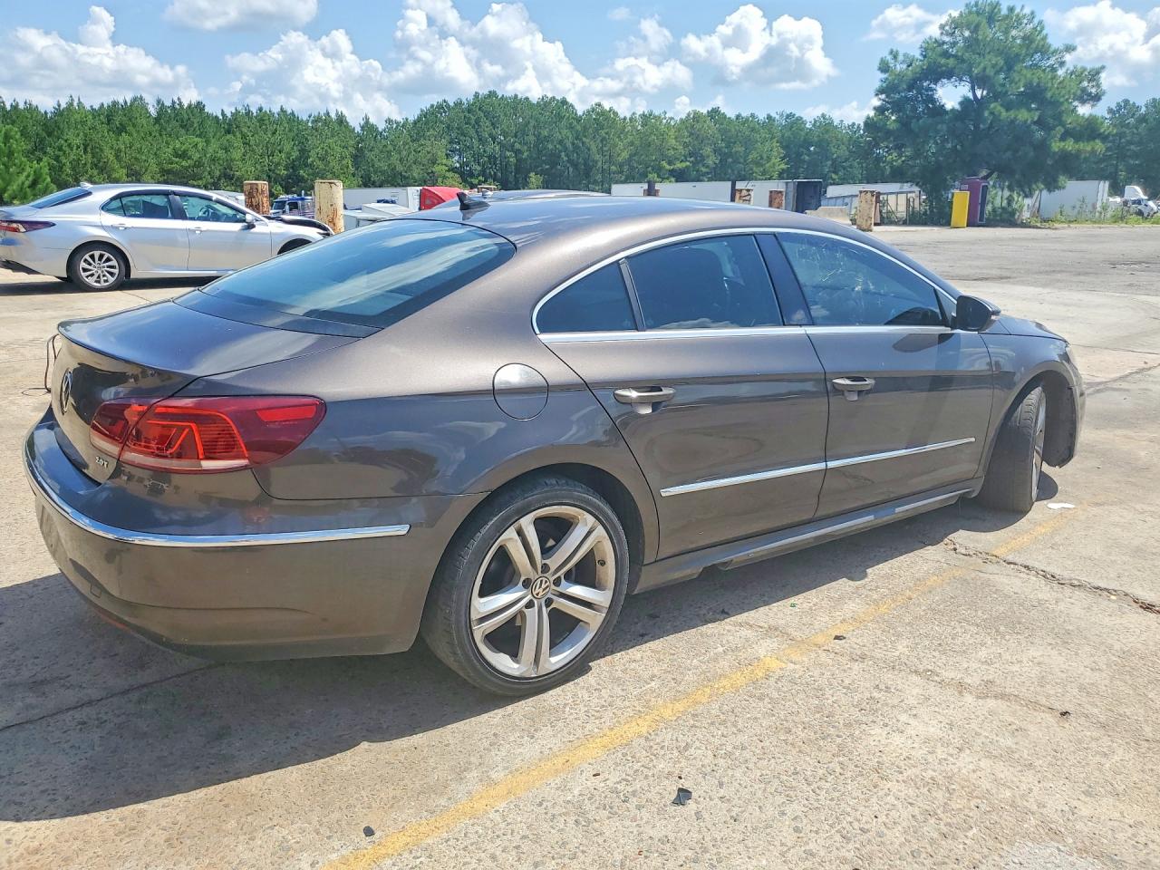 2015 Volkswagen Cc Sport Brown vin: WVWBP7AN7FE800734