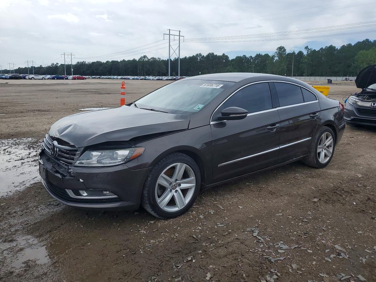 2015 Volkswagen Cc Sport Gray vin: WVWBP7AN7FE813791
