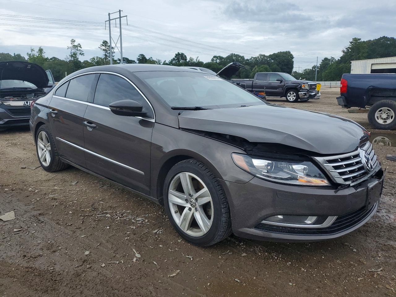 2015 Volkswagen Cc Sport Gray vin: WVWBP7AN7FE813791