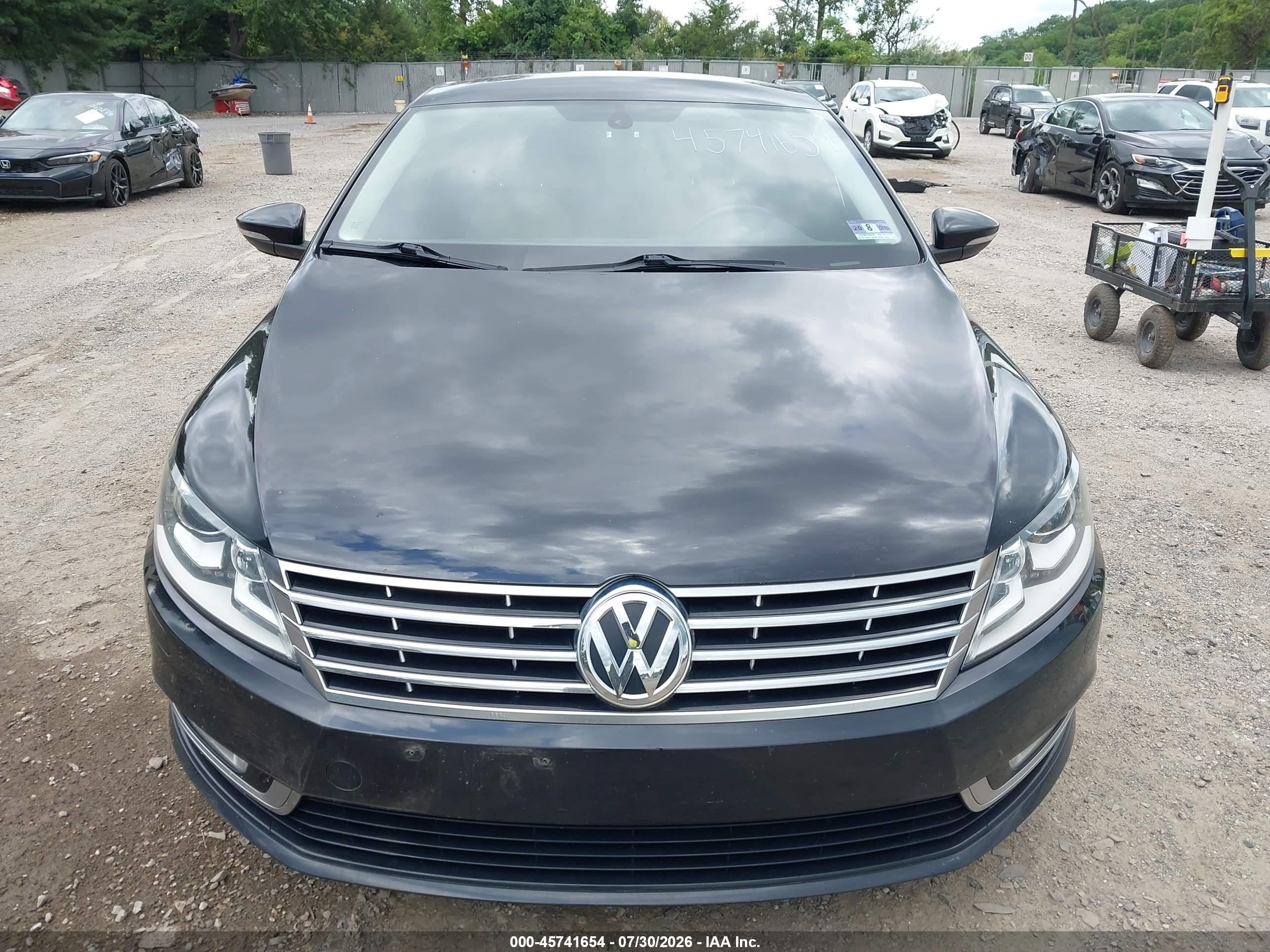2015 Volkswagen Cc 2.0t Sport Черный vin: WVWBP7AN7FE825679
