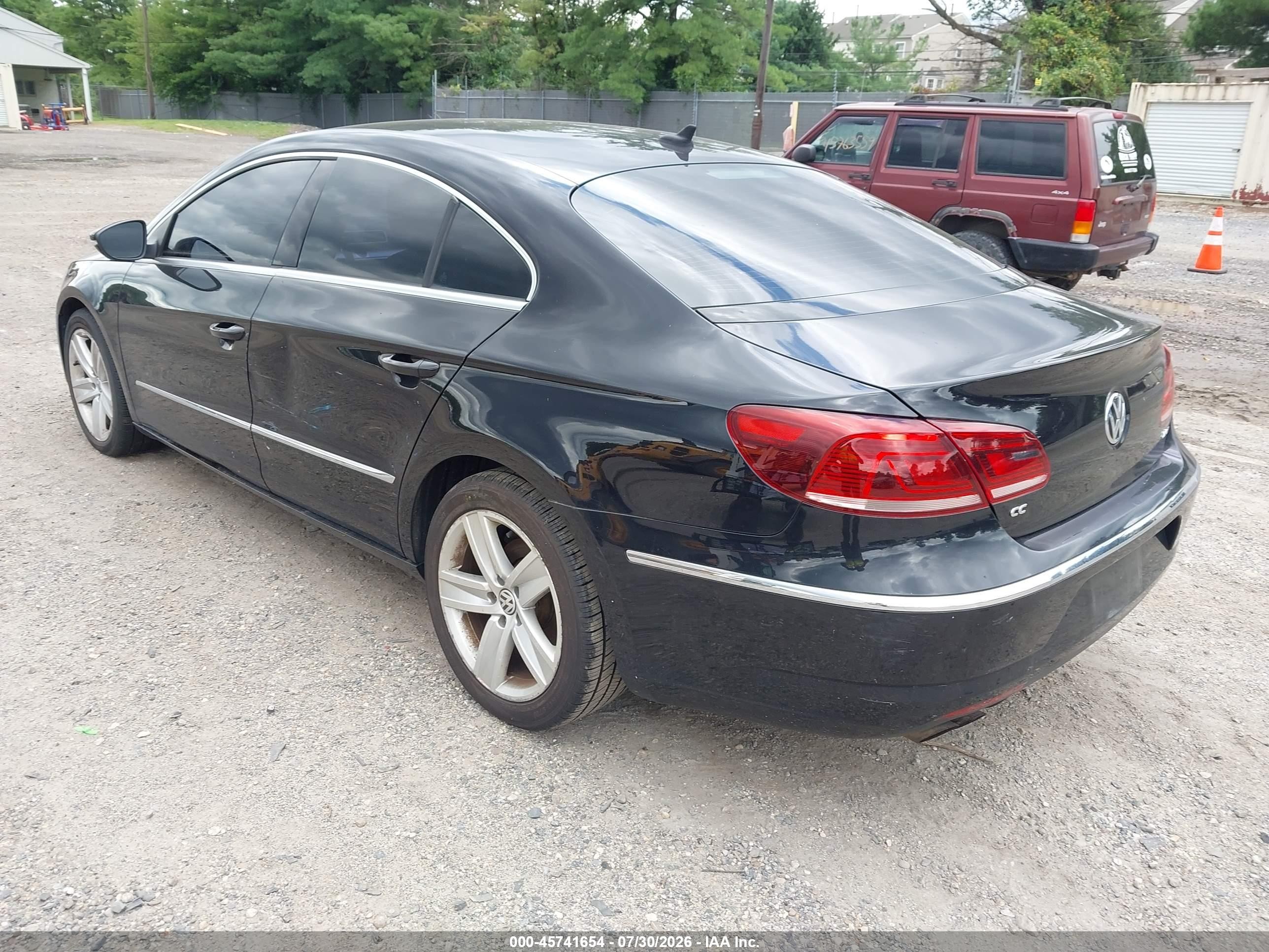 2015 Volkswagen Cc 2.0t Sport Черный vin: WVWBP7AN7FE825679