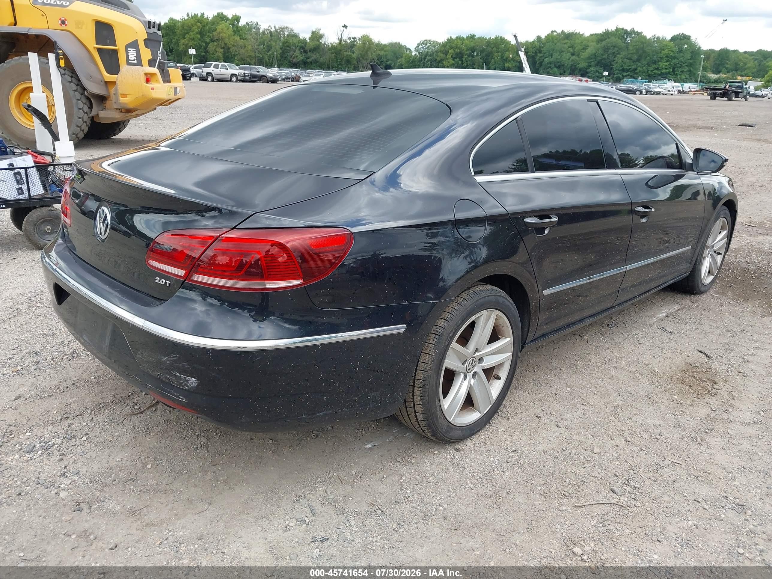 2015 Volkswagen Cc 2.0t Sport Черный vin: WVWBP7AN7FE825679