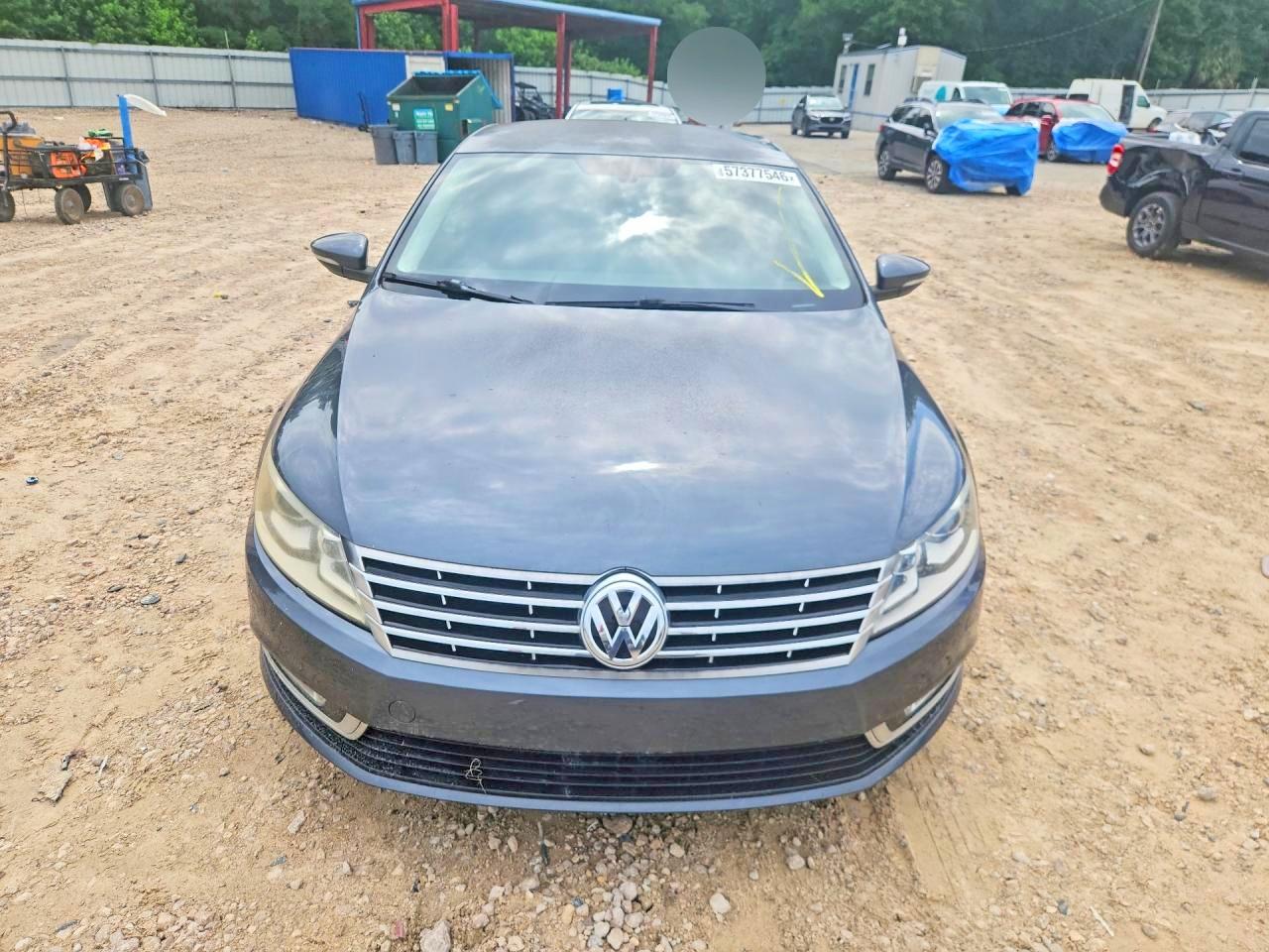 2014 Volkswagen Cc Sport Gray vin: WVWBP7AN8EE508198