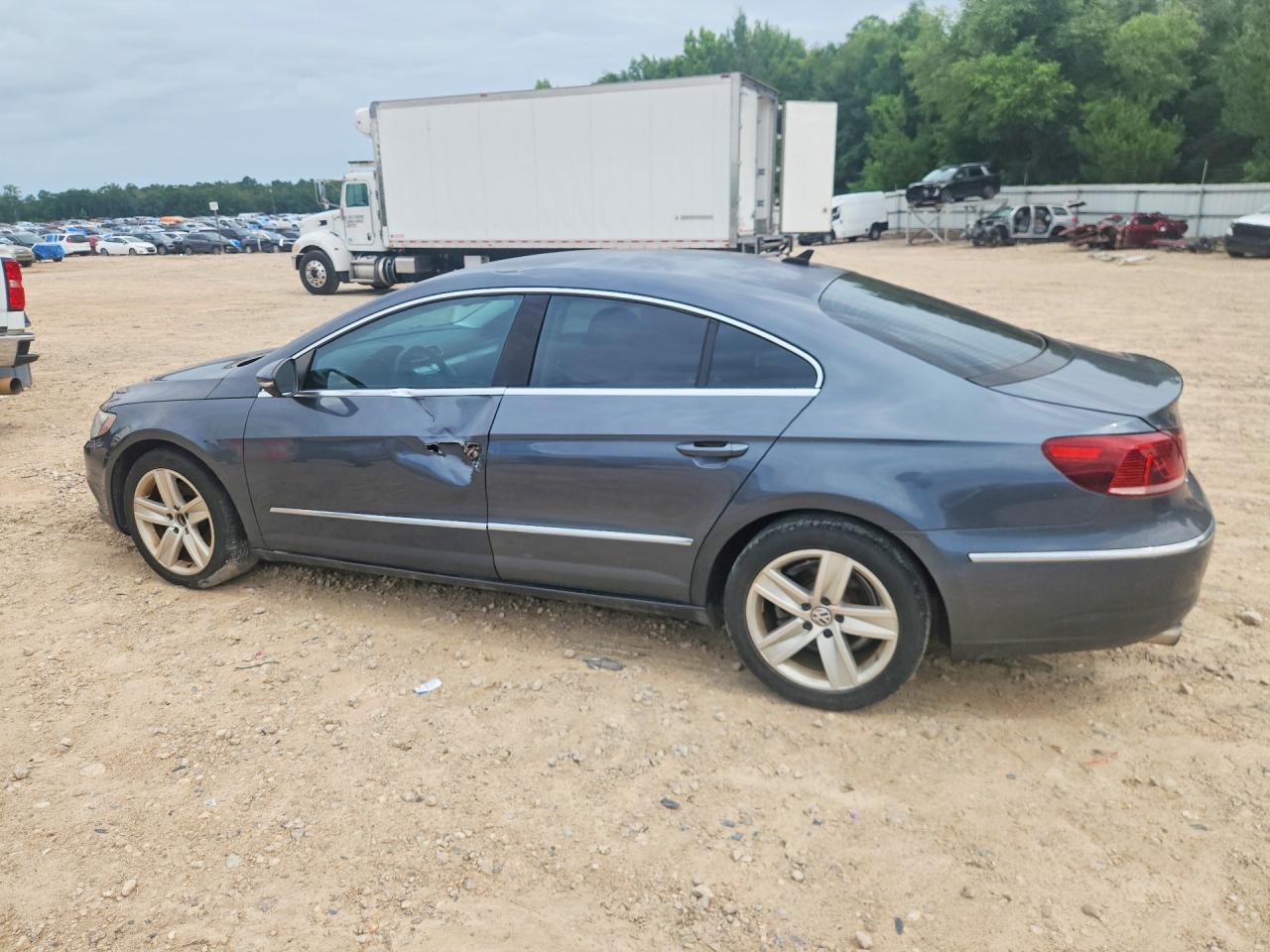 2014 Volkswagen Cc Sport Gray vin: WVWBP7AN8EE508198