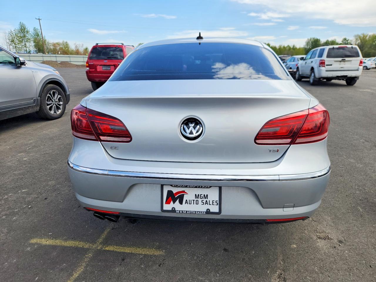 2016 Volkswagen Cc Base Silver vin: WVWBP7AN8GE507006