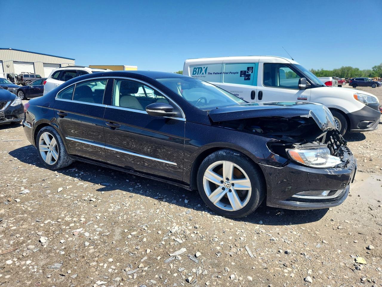 2014 Volkswagen Cc Sport Black vin: WVWBP7AN9EE520246