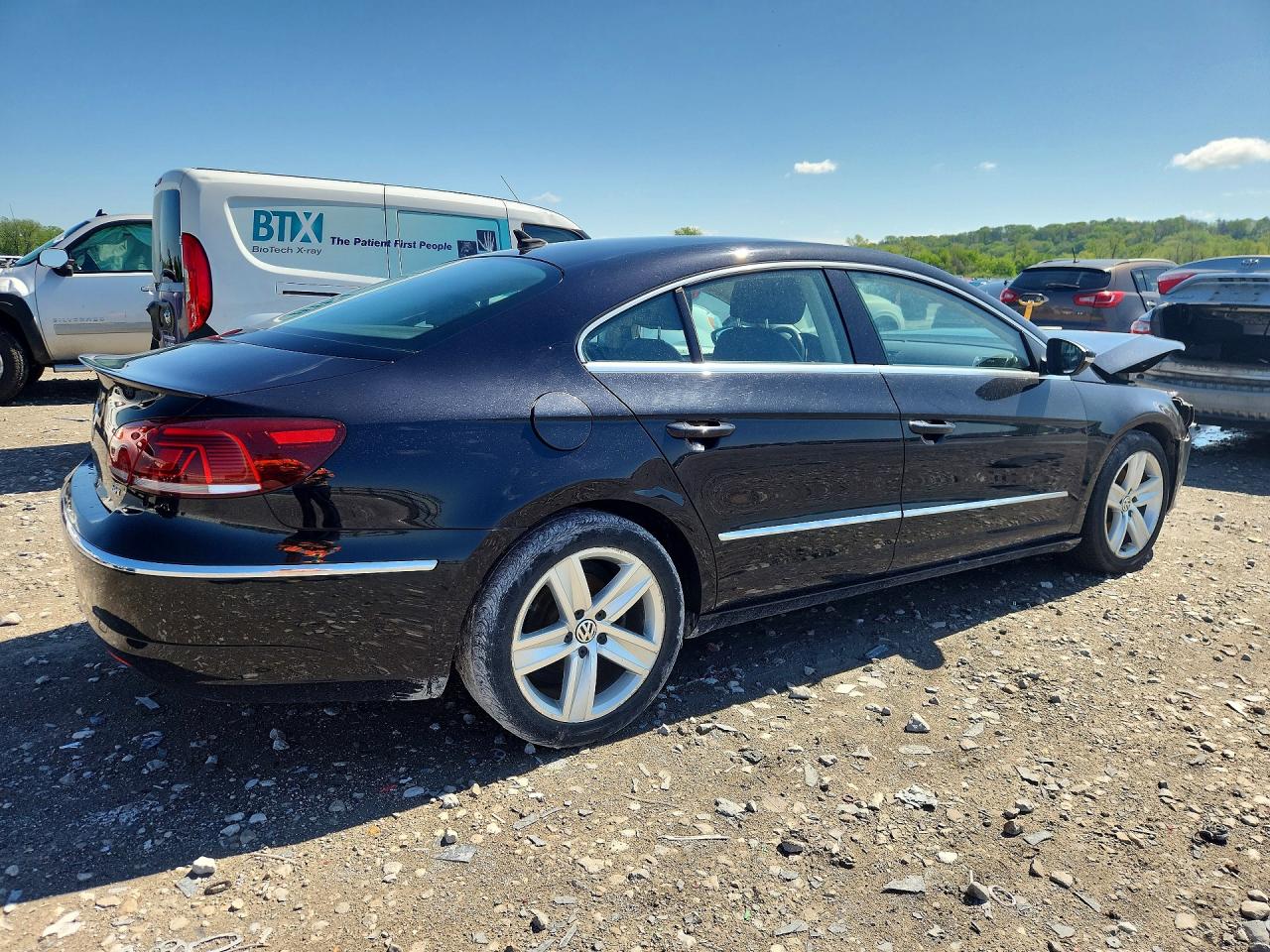 2014 Volkswagen Cc Sport Black vin: WVWBP7AN9EE520246
