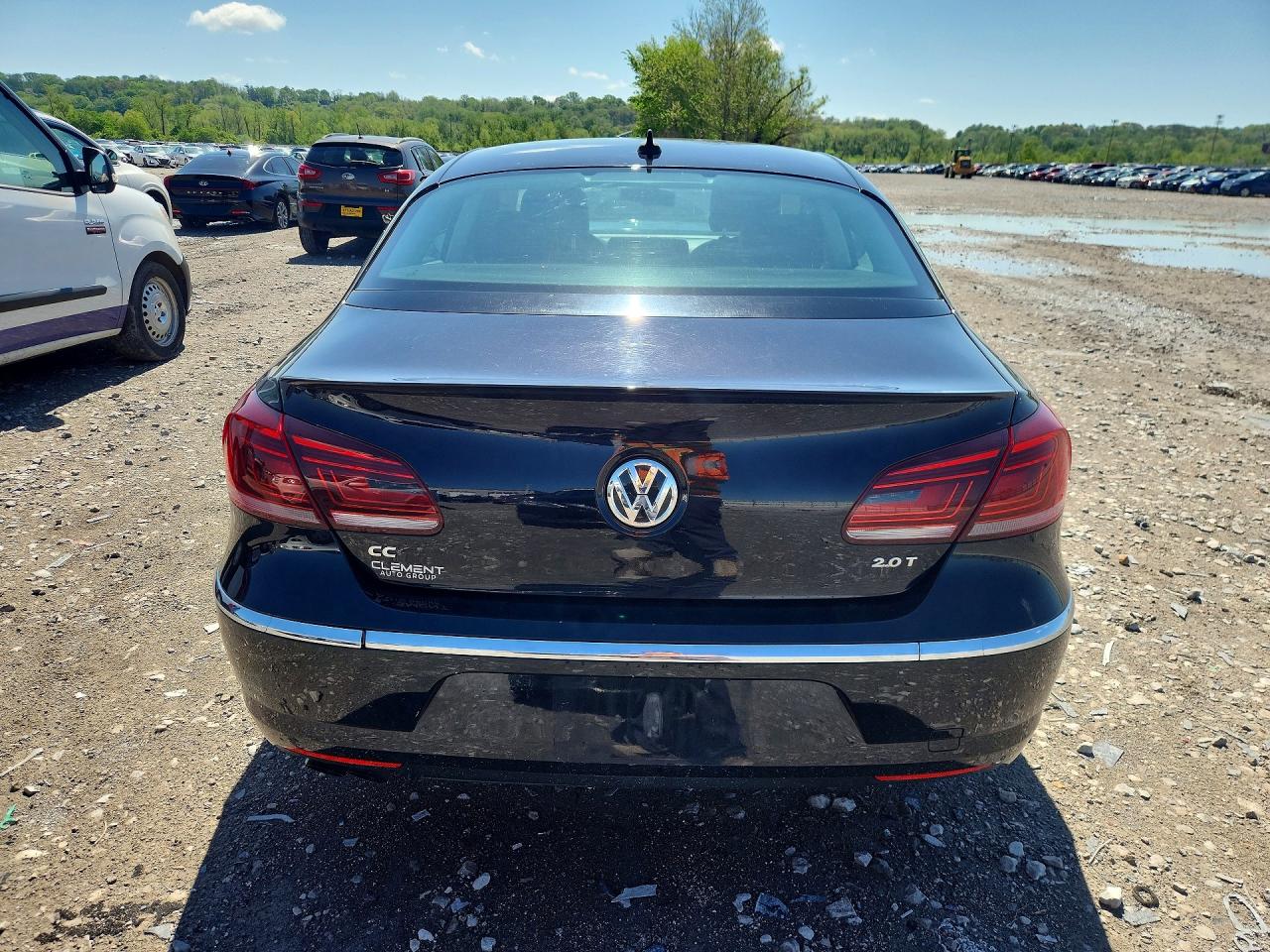 2014 Volkswagen Cc Sport Black vin: WVWBP7AN9EE520246