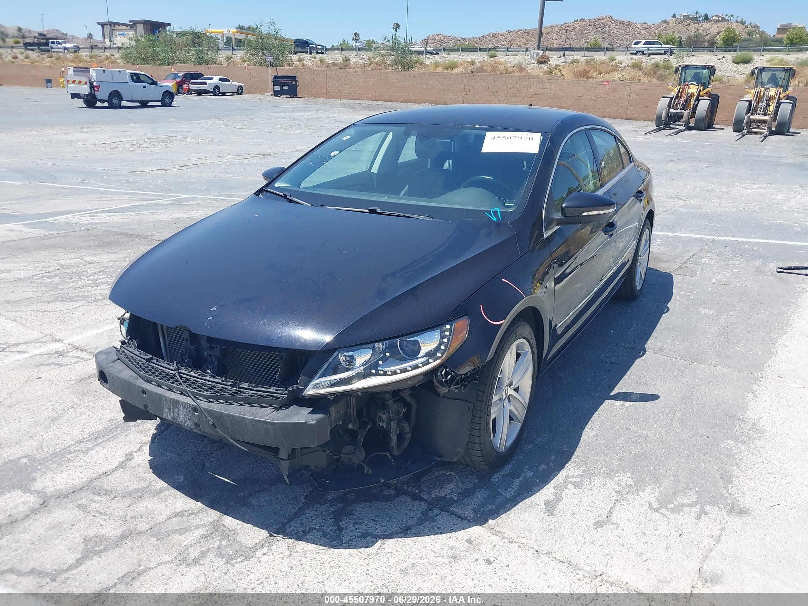 2014 Volkswagen Cc Sport Black vin: WVWBP7ANOEE505389