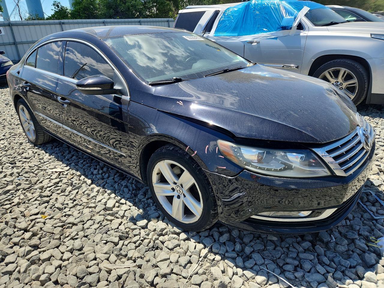 2013 Volkswagen Cc Sport Black vin: WVWBP7ANXDE548507
