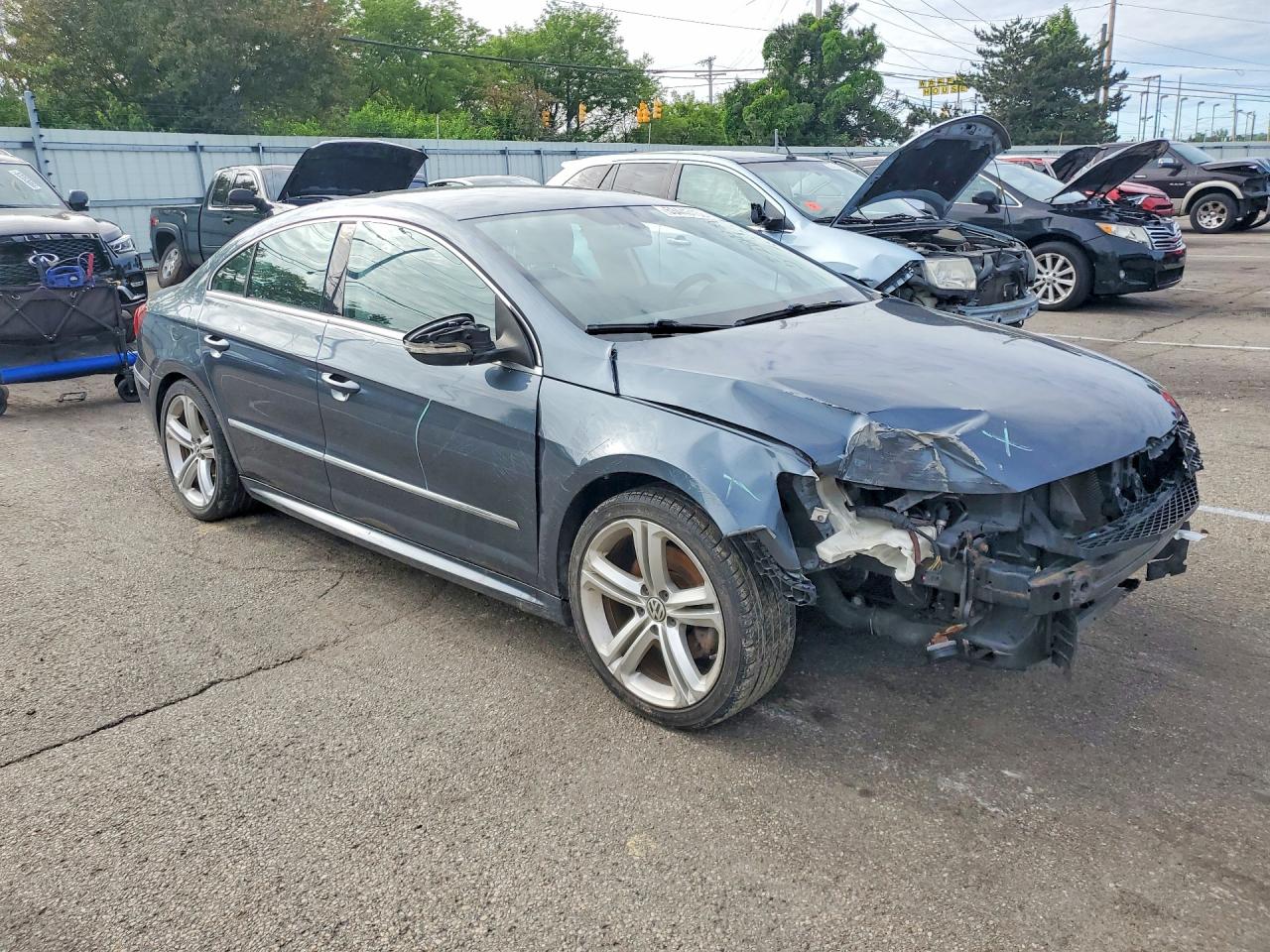 2013 Volkswagen Cc Sport Charcoal vin: WVWBP7ANXDE560981