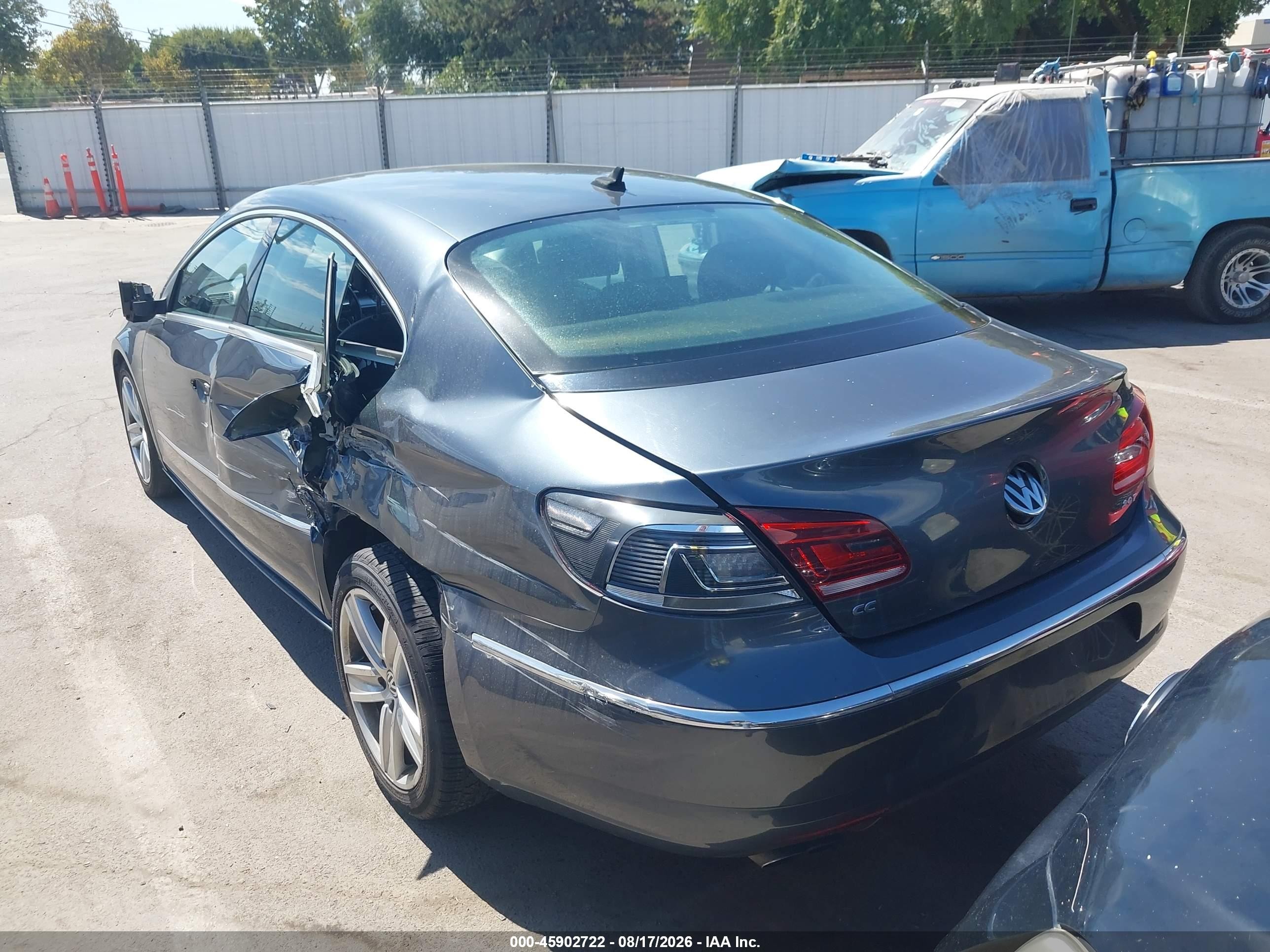 2015 Volkswagen Cc 2.0t Sport Серый vin: WVWBP7ANXFE823621