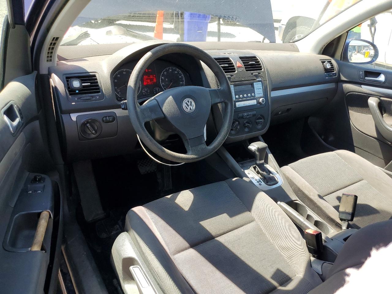 2007 Volkswagen Rabbit Blue vin: WVWBR71K47W248685