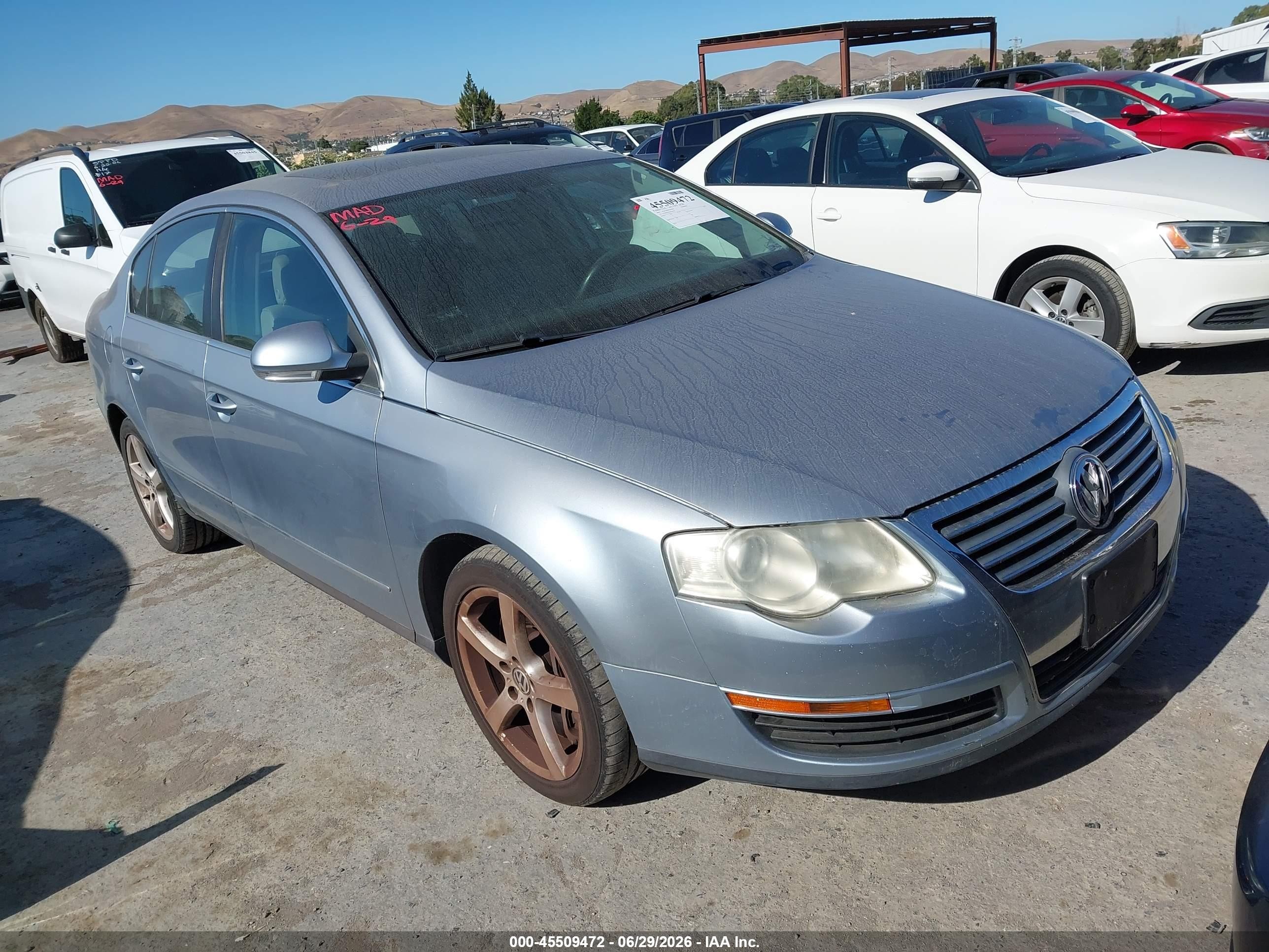 2006 Volkswagen Passat 3.6 Silver vin: WVWBU93C66P144398
