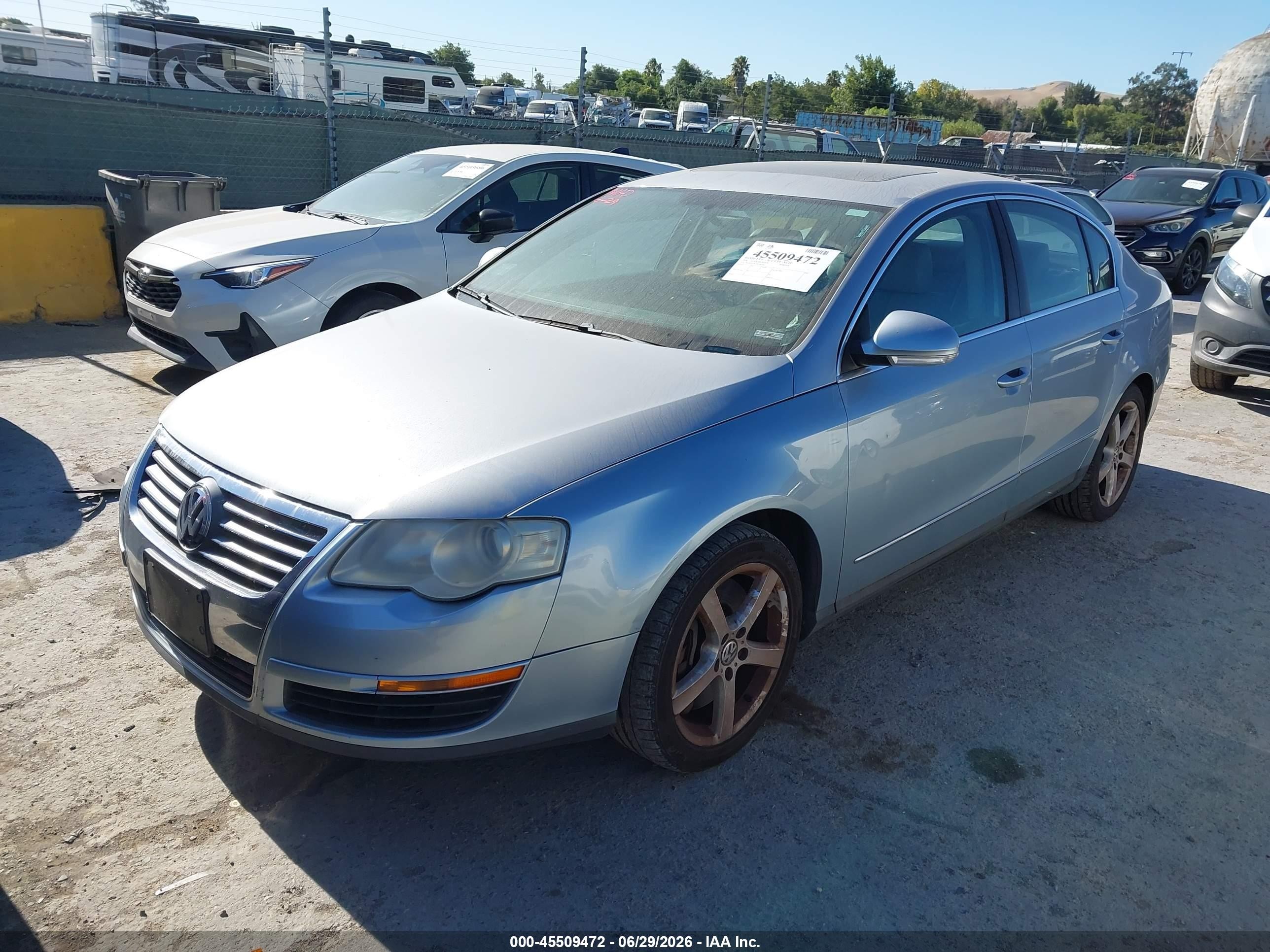2006 Volkswagen Passat 3.6 Silver vin: WVWBU93C66P144398