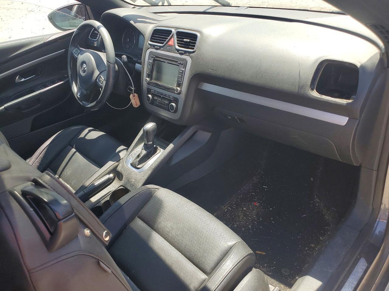 2012 Volkswagen Eos Komfort Gray vin: WVWBW7AH1CV010905