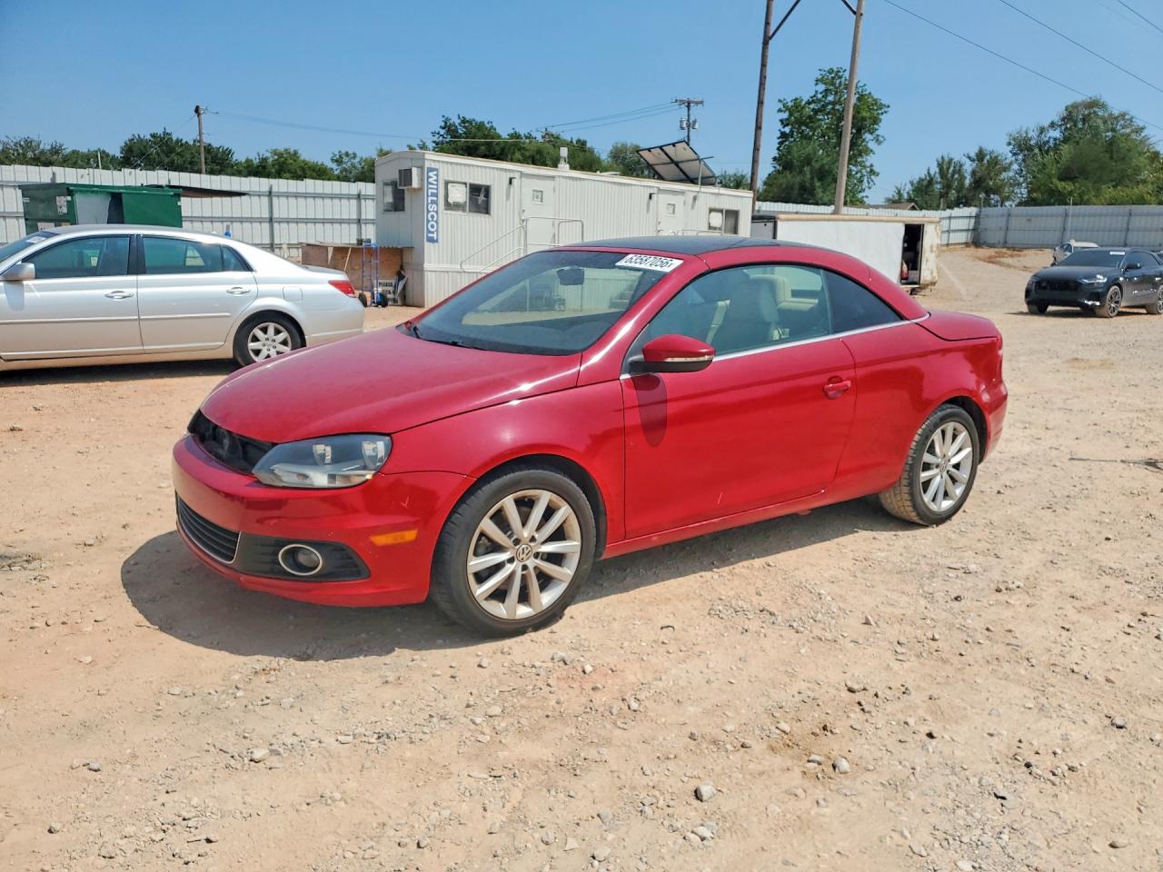 2012 Volkswagen Eos Komfort Red vin: WVWBW7AH2CV012968