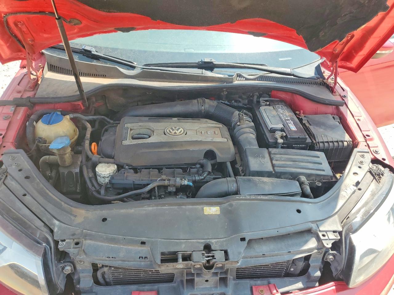2012 Volkswagen Eos Komfort Красный vin: WVWBW7AH2CV012968