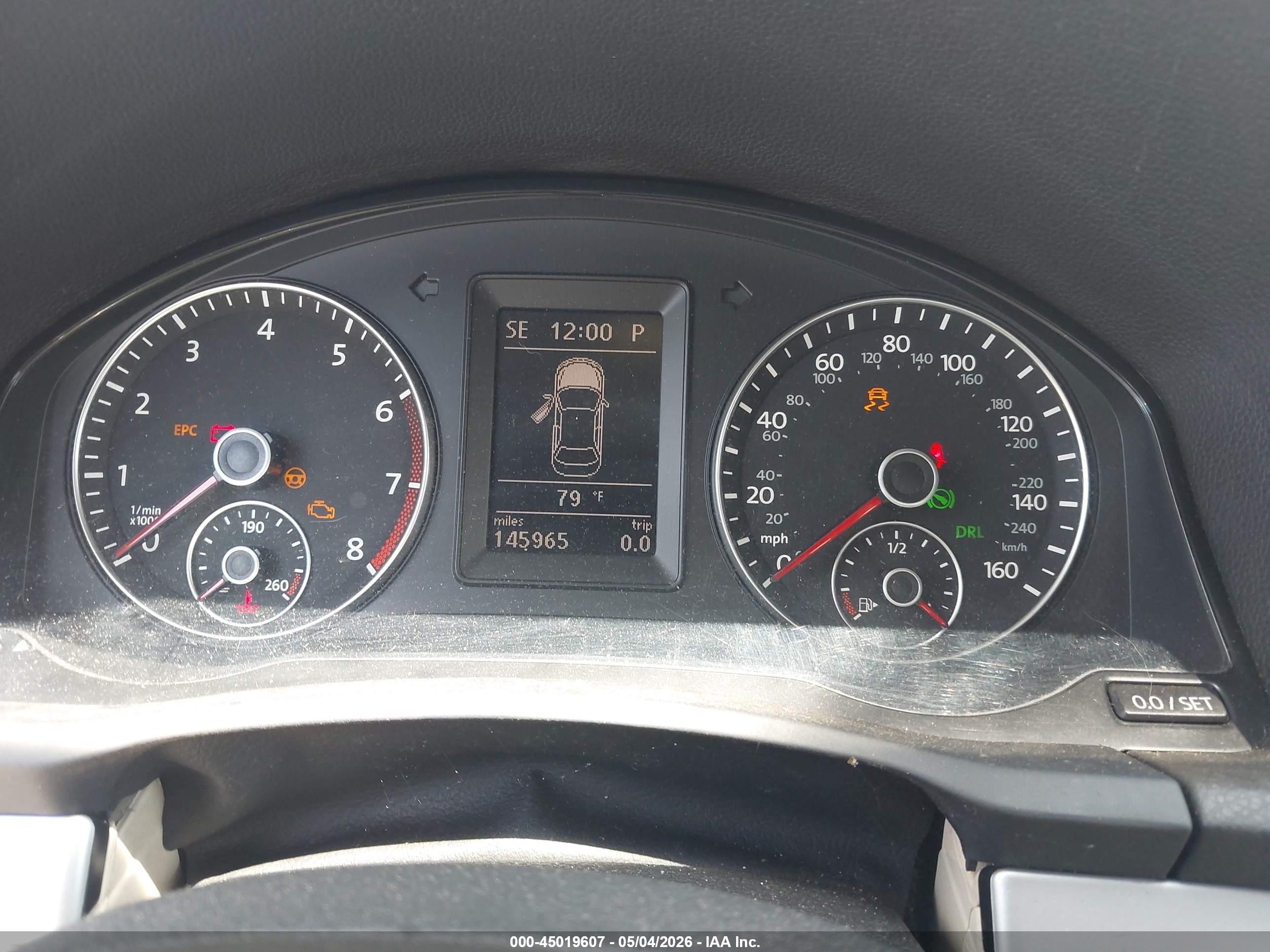 2012 Volkswagen Eos Komfort Серый vin: WVWBW7AH7CV009855
