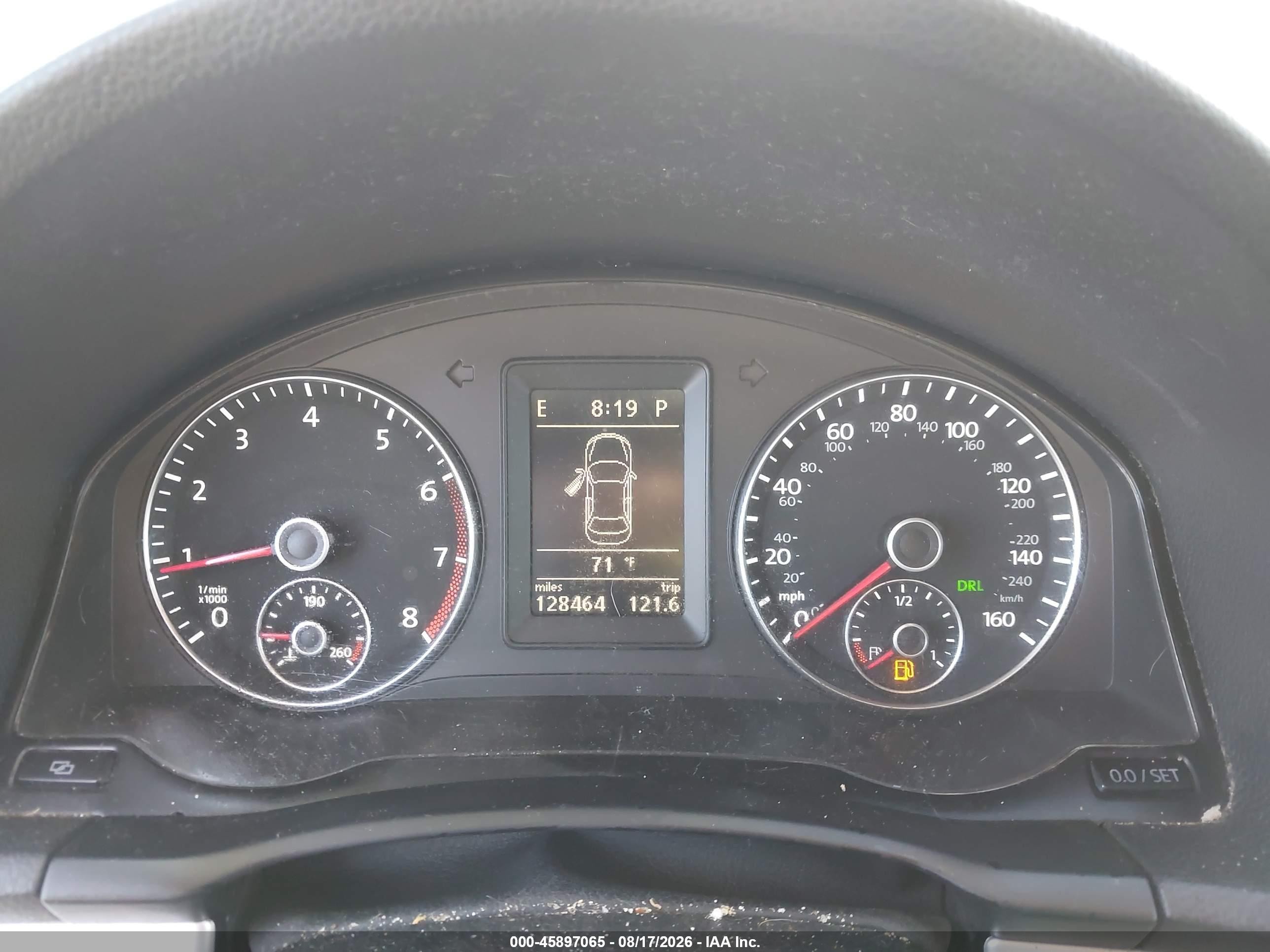 2012 Volkswagen Eos Komfort Серый vin: WVWBW7AH7CV016563