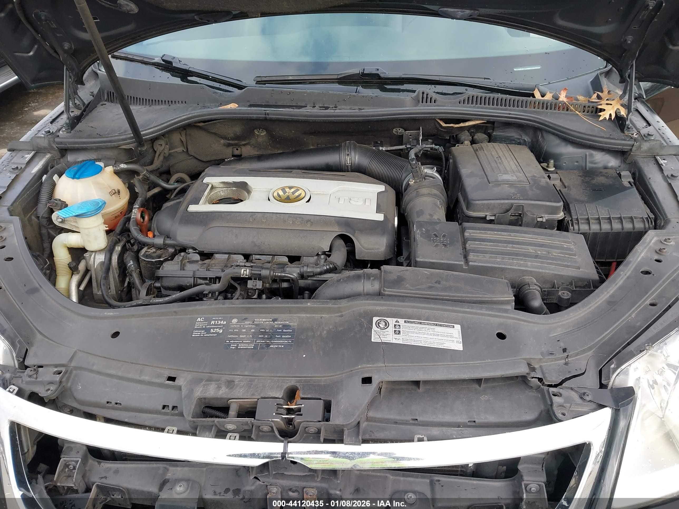 2011 Volkswagen Eos Komfort Black vin: WVWBW7AH8BV003920