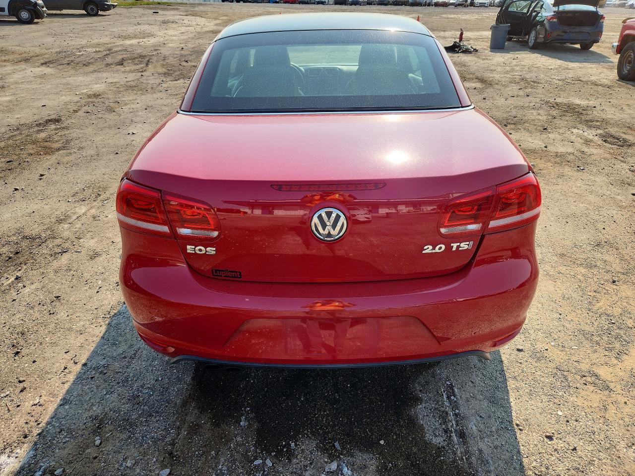 2013 Volkswagen Eos Komfort Red vin: WVWBW8AH1DV003072