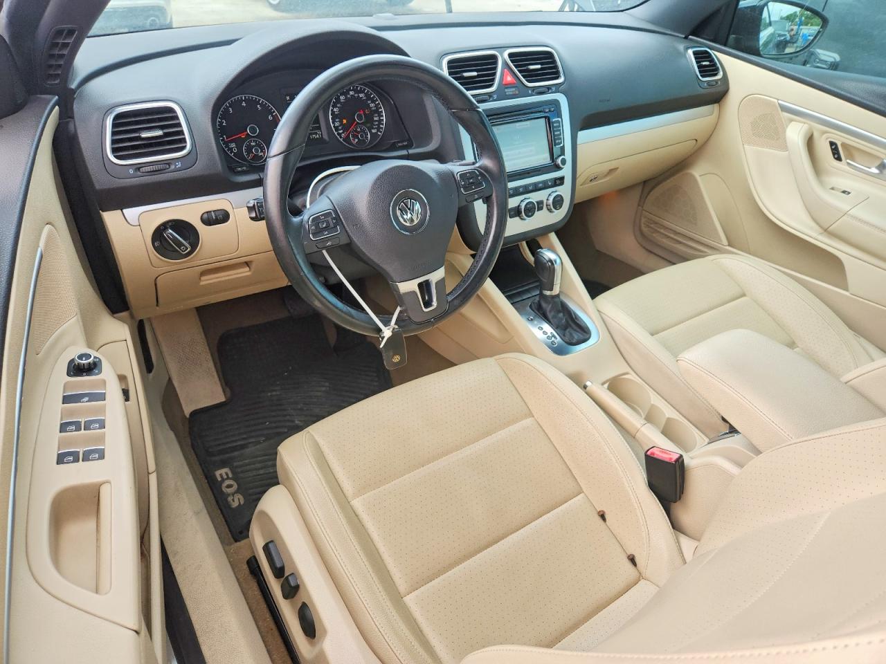 2013 Volkswagen Eos Komfort Gray vin: WVWBW8AH5DV007299