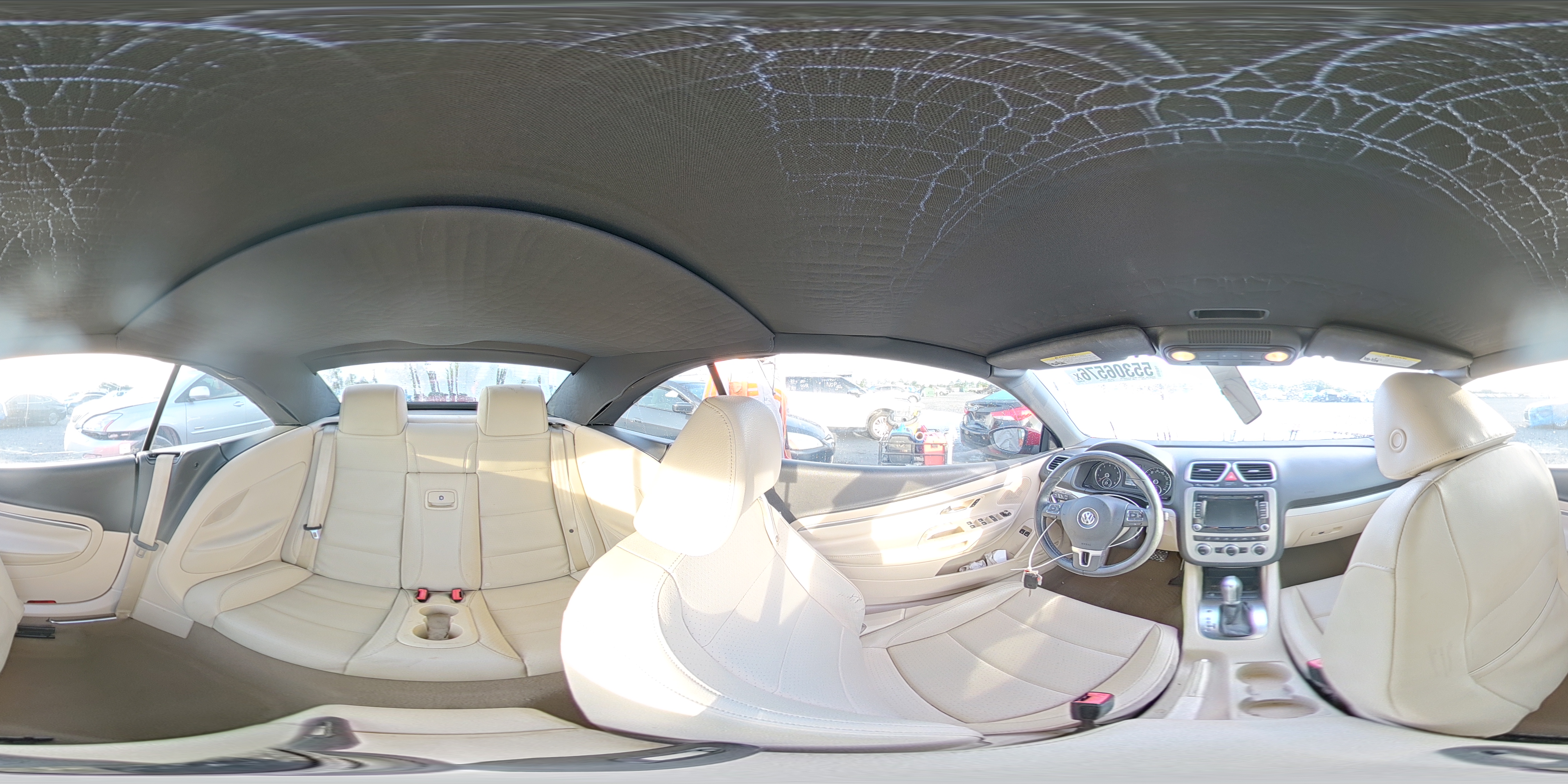 2013 Volkswagen Eos Komfort Красный vin: WVWBW8AH8DV005689