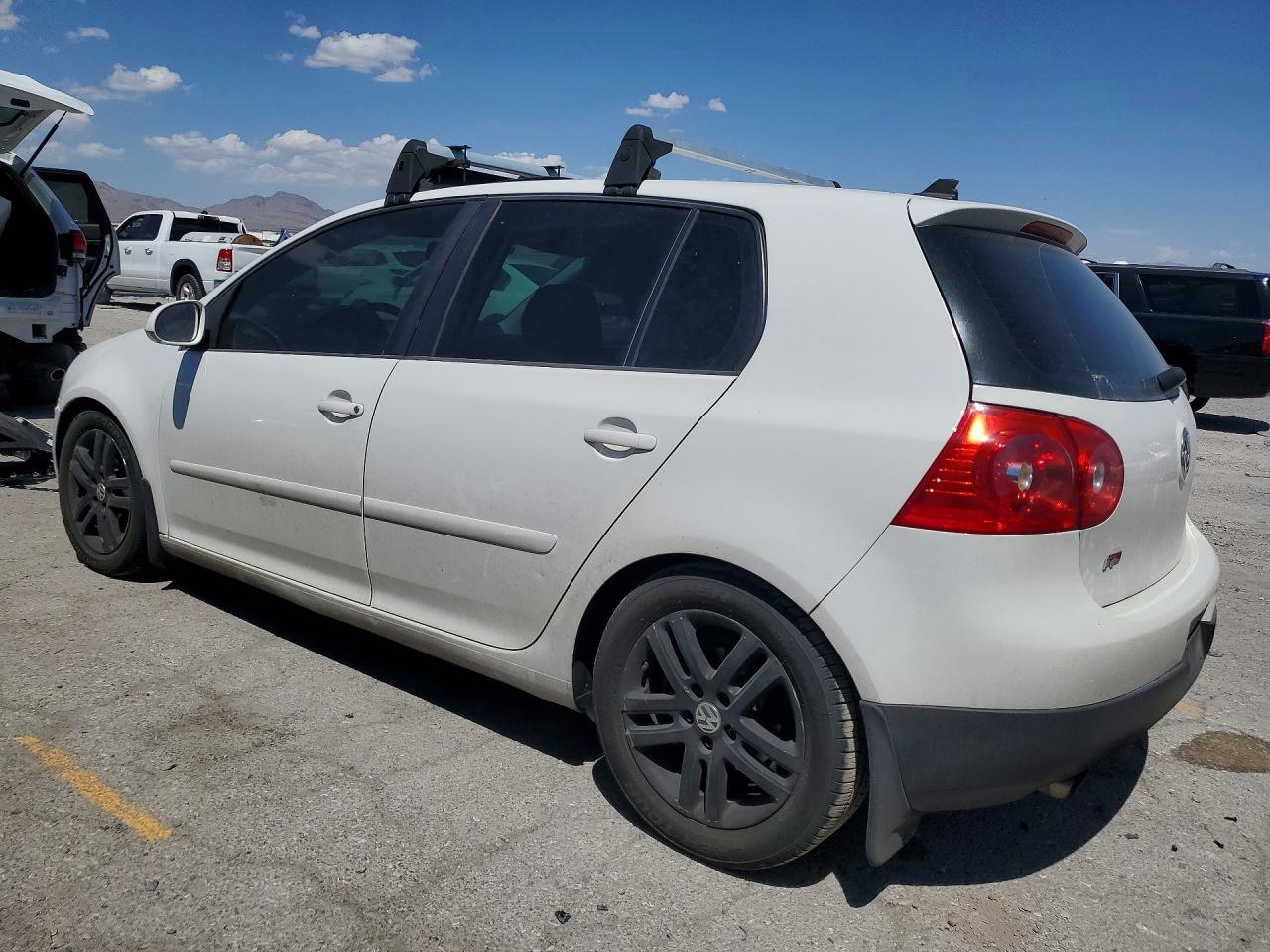 2008 Volkswagen Rabbit White vin: WVWCA71K68W063602
