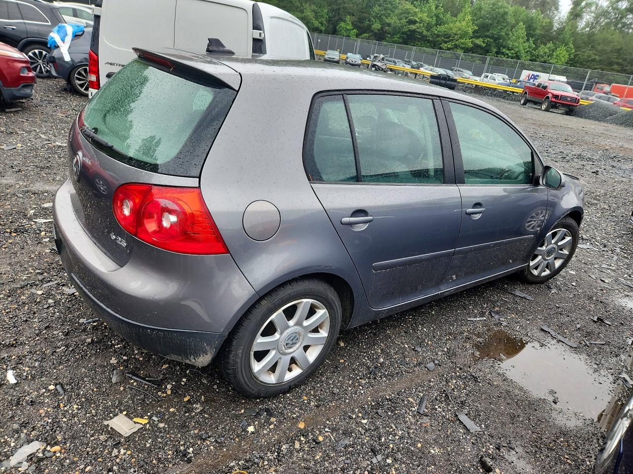 2008 Volkswagen Rabbit Gray vin: WVWCA71K78W337759