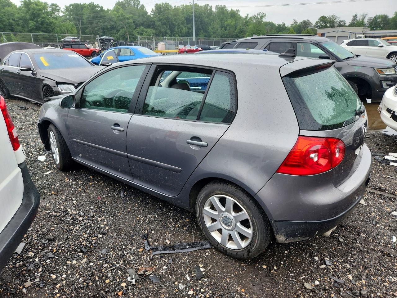 2008 Volkswagen Rabbit Gray vin: WVWCA71K78W337759