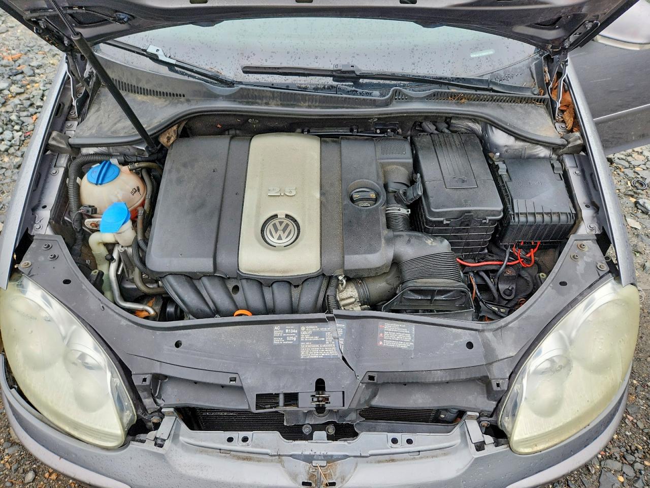 2008 Volkswagen Rabbit Gray vin: WVWCA71K78W337759