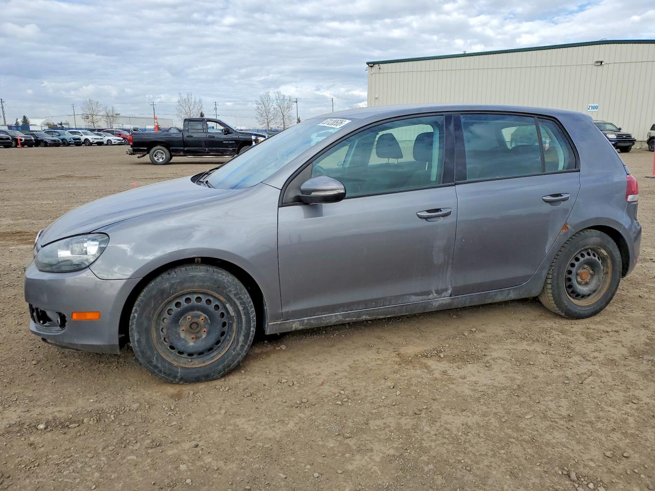 2010 Volkswagen Golf Gray vin: WVWCA7AJ5AW285349