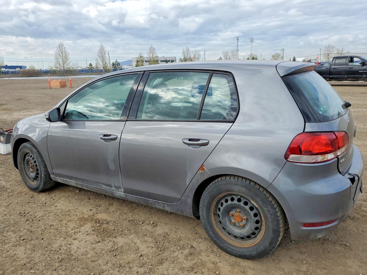 2010 Volkswagen Golf Серый vin: WVWCA7AJ5AW285349