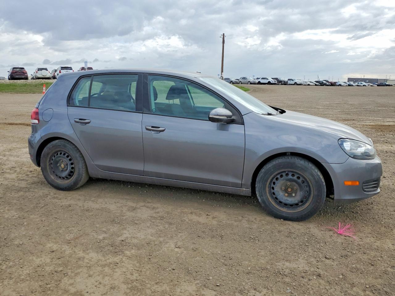 2010 Volkswagen Golf Серый vin: WVWCA7AJ5AW285349
