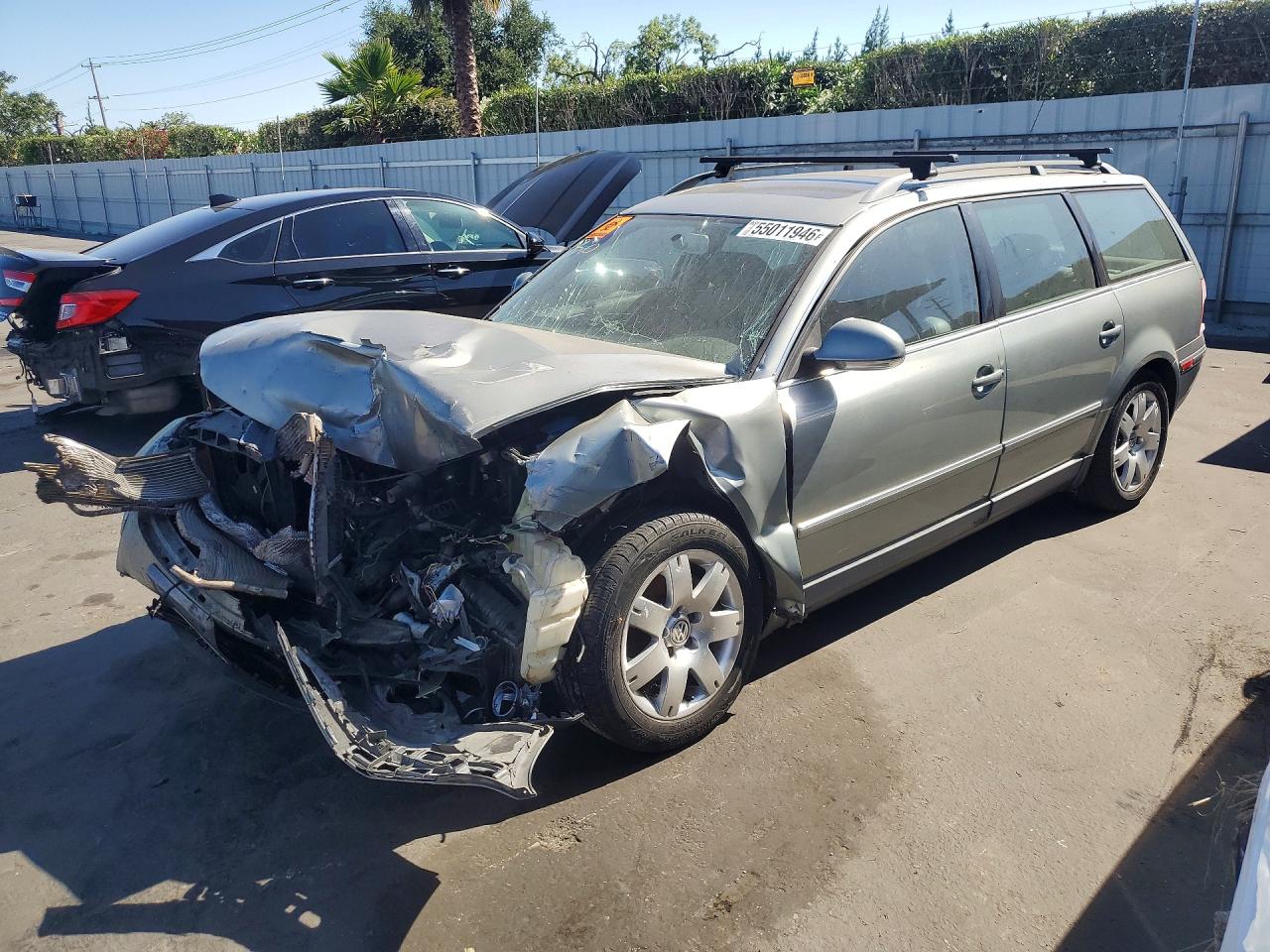 2005 Volkswagen Passat Gls Gray vin: WVWCD63B35E011635