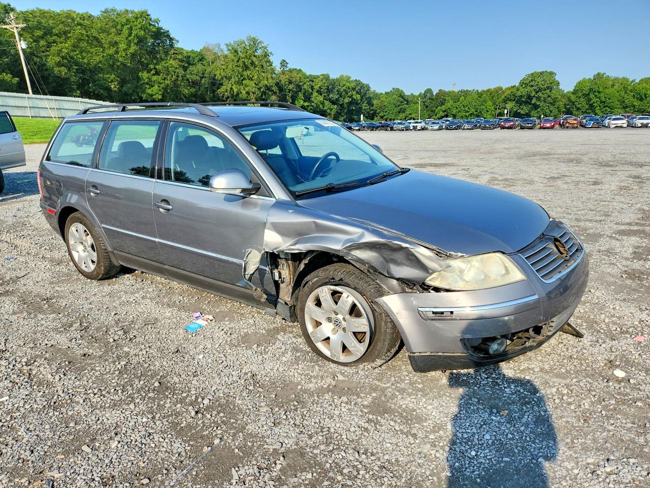 2005 Volkswagen Passat Gls Charcoal vin: WVWCD63B95E126708