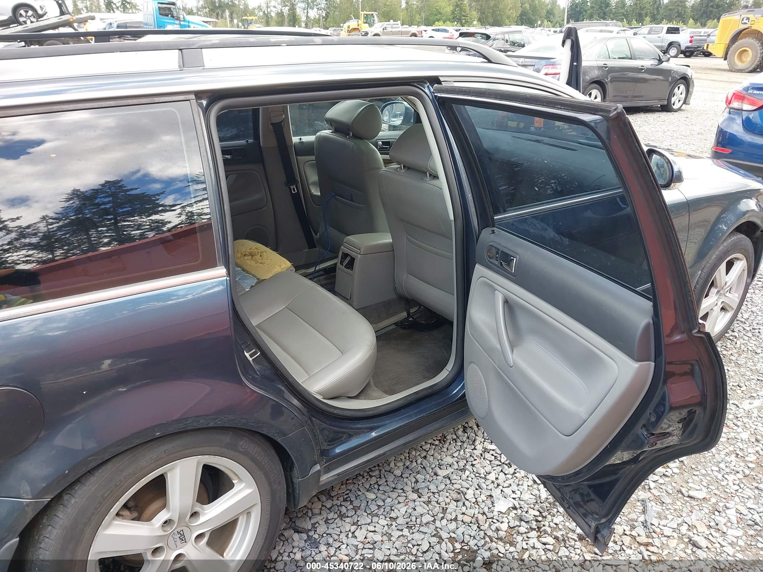 2005 Volkswagen Passat Gls Tdi Blue vin: WVWCE63B25E099638