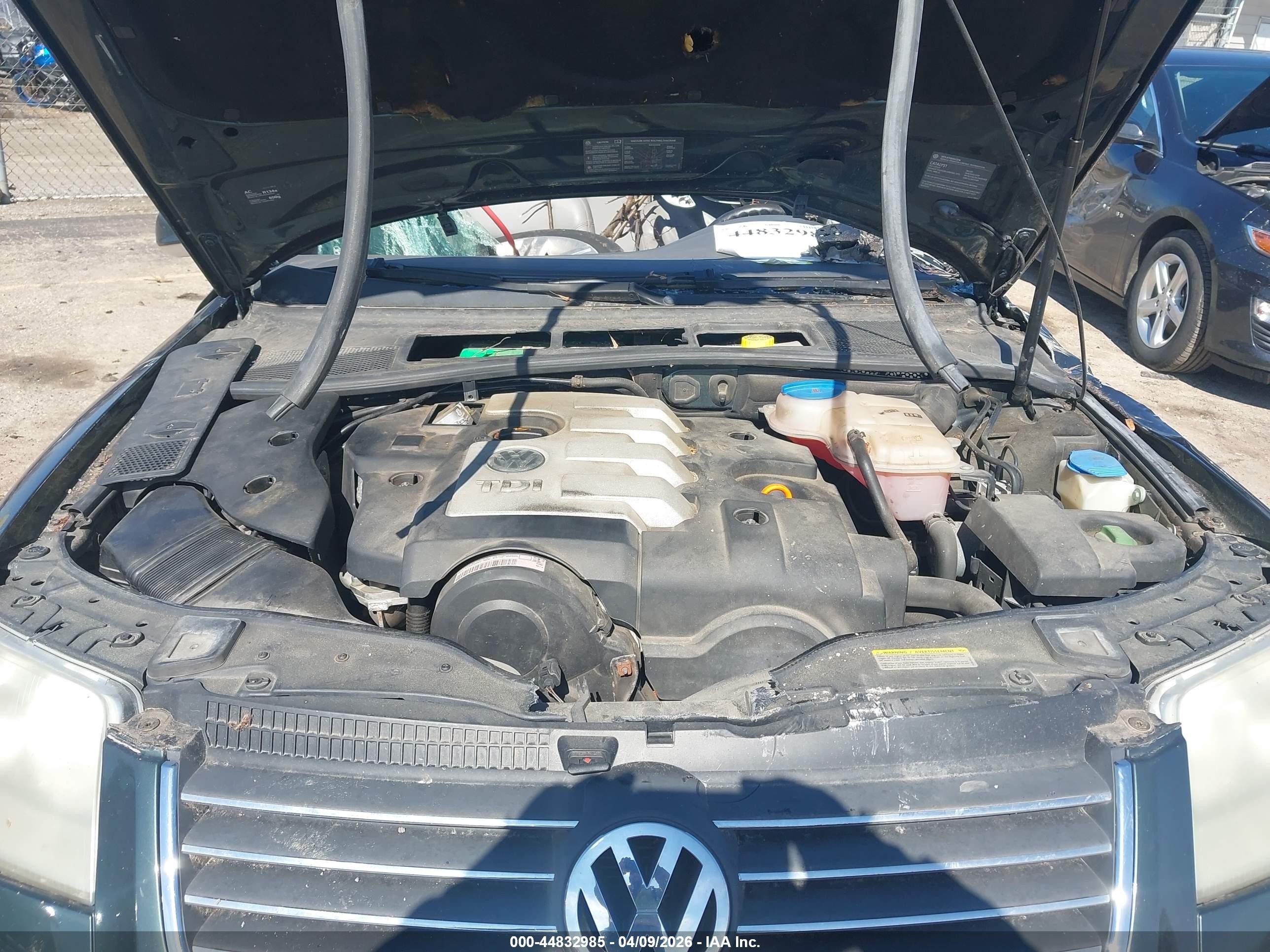 2005 Volkswagen Passat Gls Tdi Green vin: WVWCE63B65E125027
