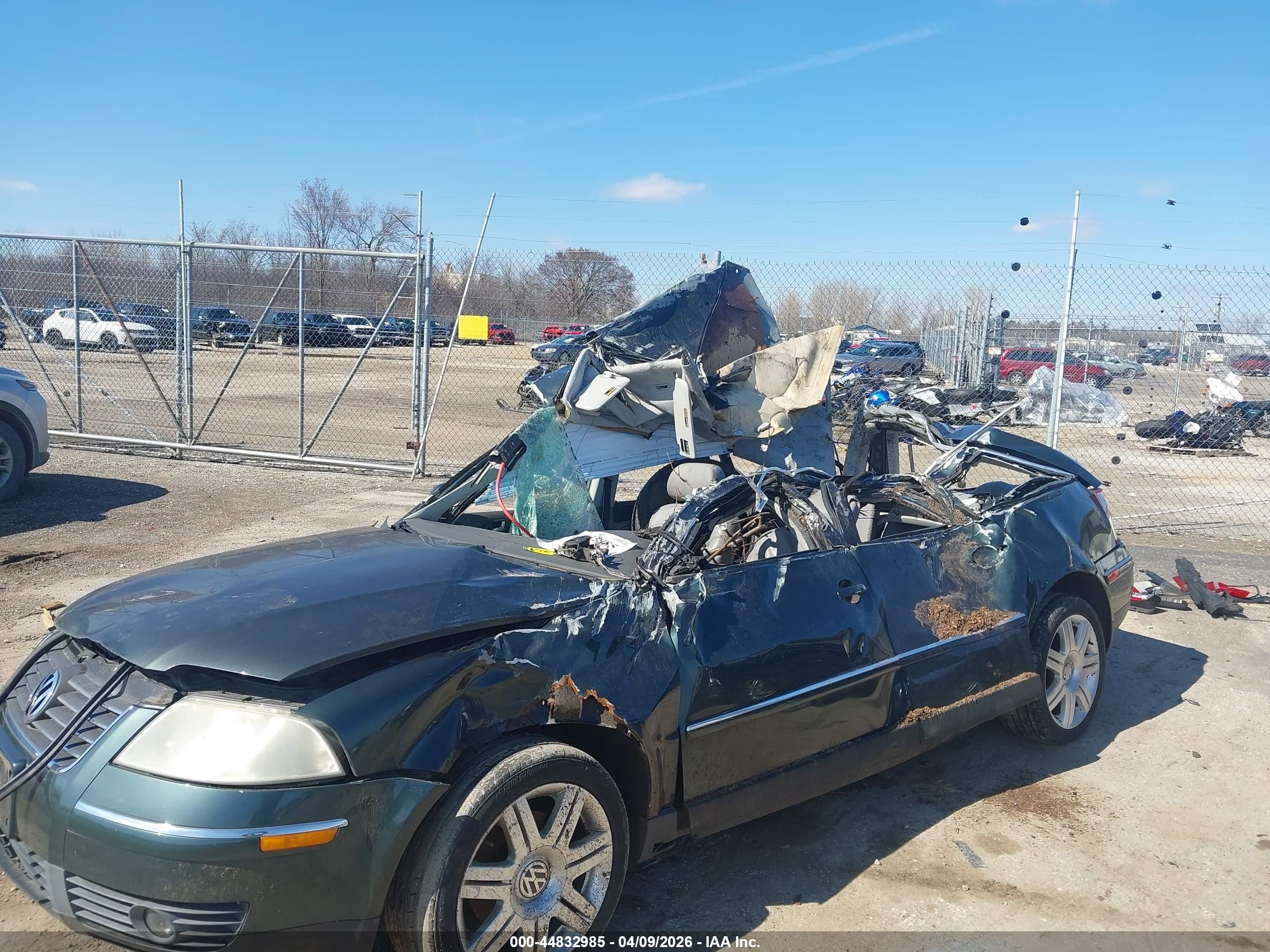 2005 Volkswagen Passat Gls Tdi Green vin: WVWCE63B65E125027